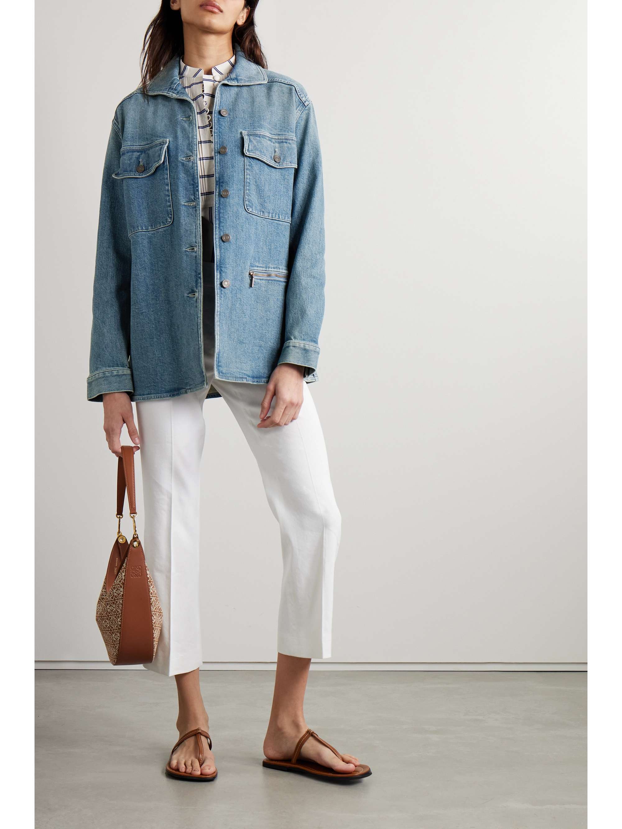 LAFAYETTE 148 Denim jacket | NET-A-PORTER