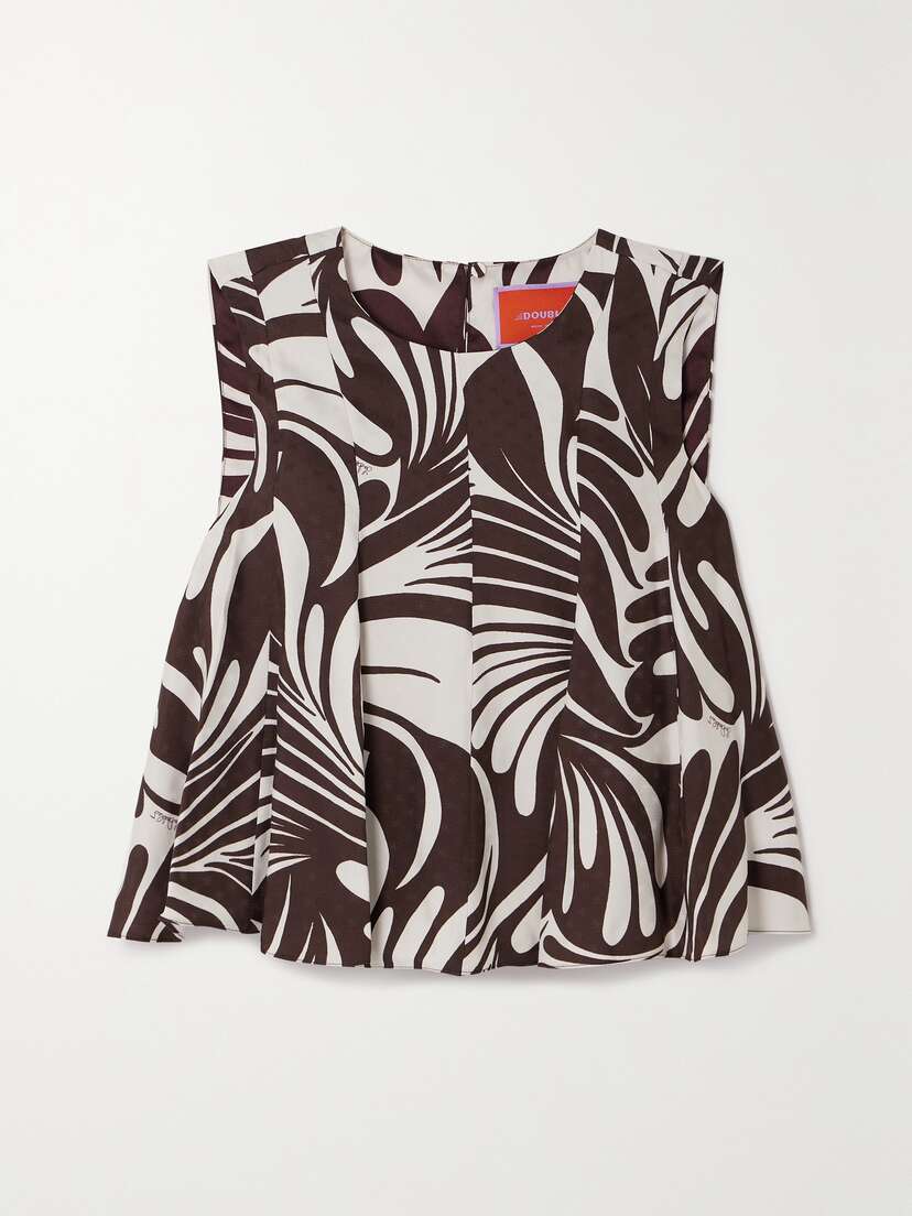 La DoubleJ Icing On Top Printed Jacquard Top