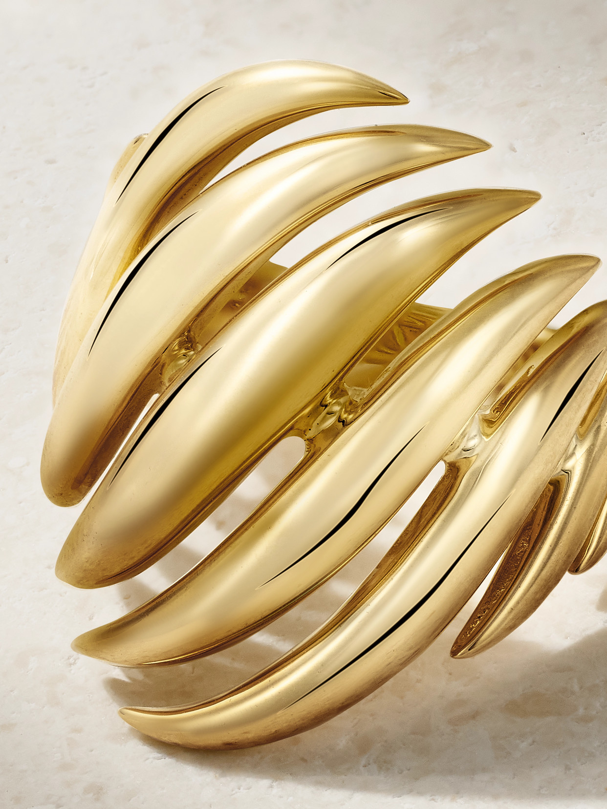 Fernando Jorge Flame Medium 18-karat Gold Ring In Gold