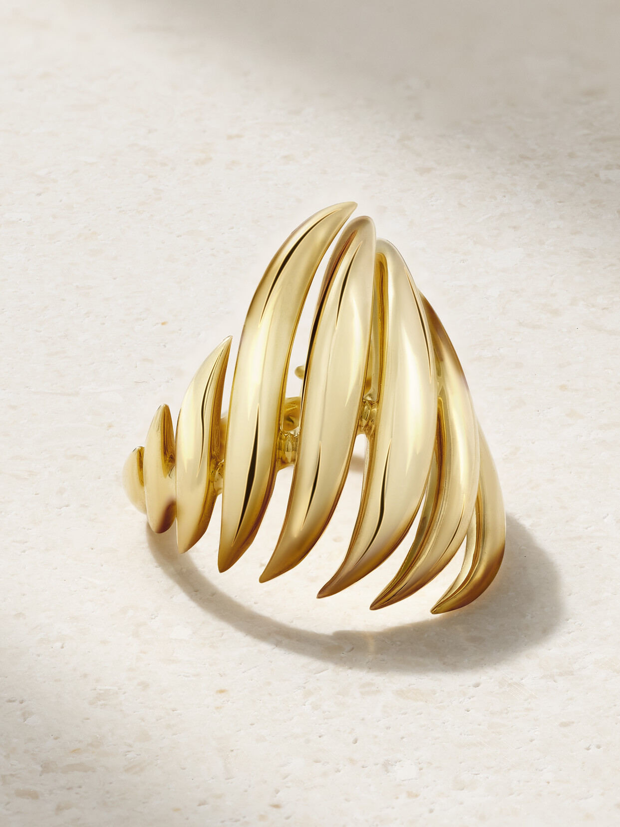 Fernando Jorge Flame Medium 18-karat Gold Ring