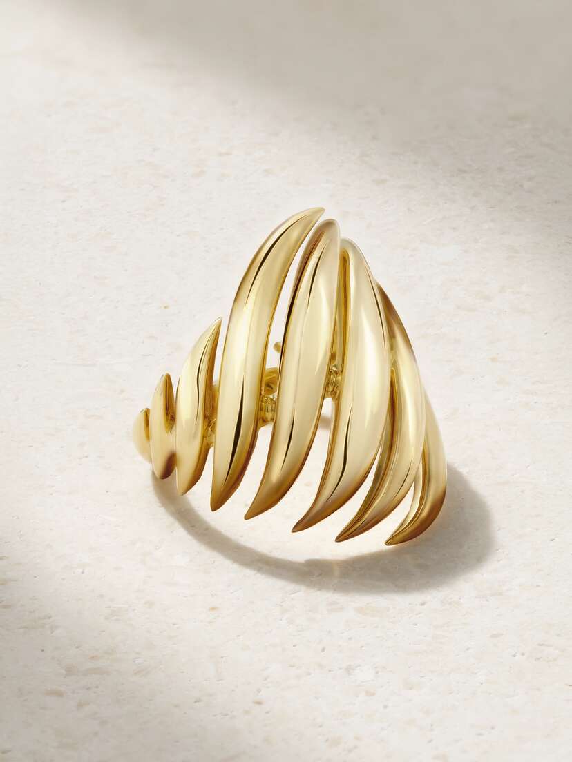 Fernando Jorge Flame Medium 18-karat Gold Ring
