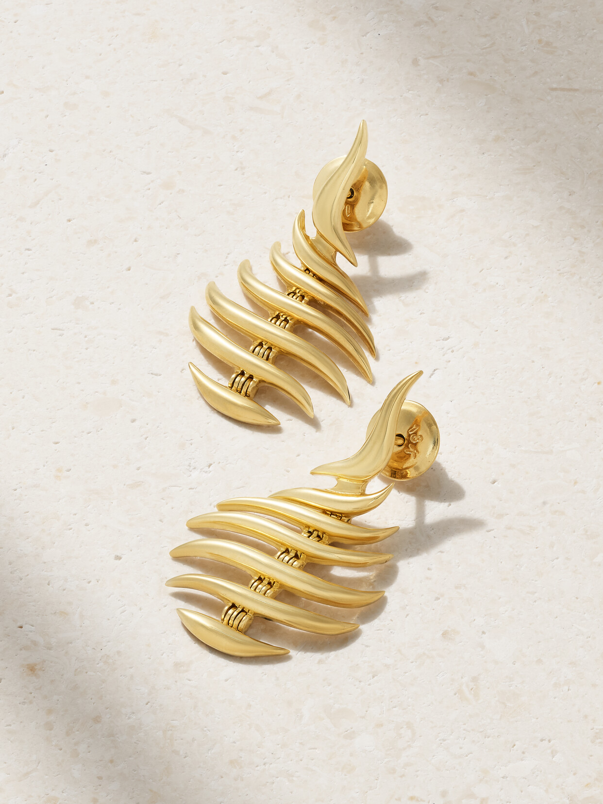 Fernando Jorge Flame Mini 18-karat Gold Earrings
