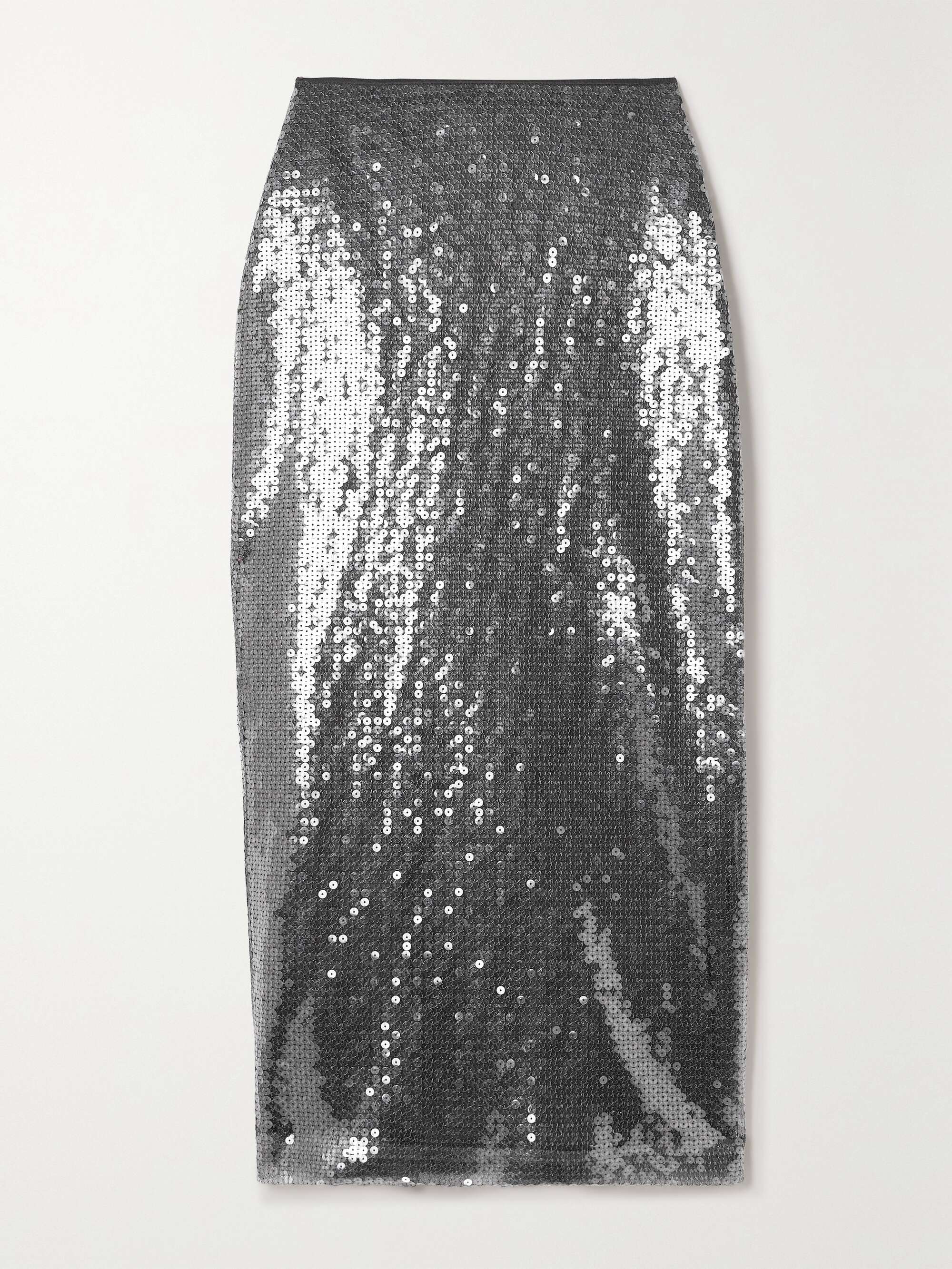 DAVID KOMA Sequined tulle midi skirt | NET-A-PORTER