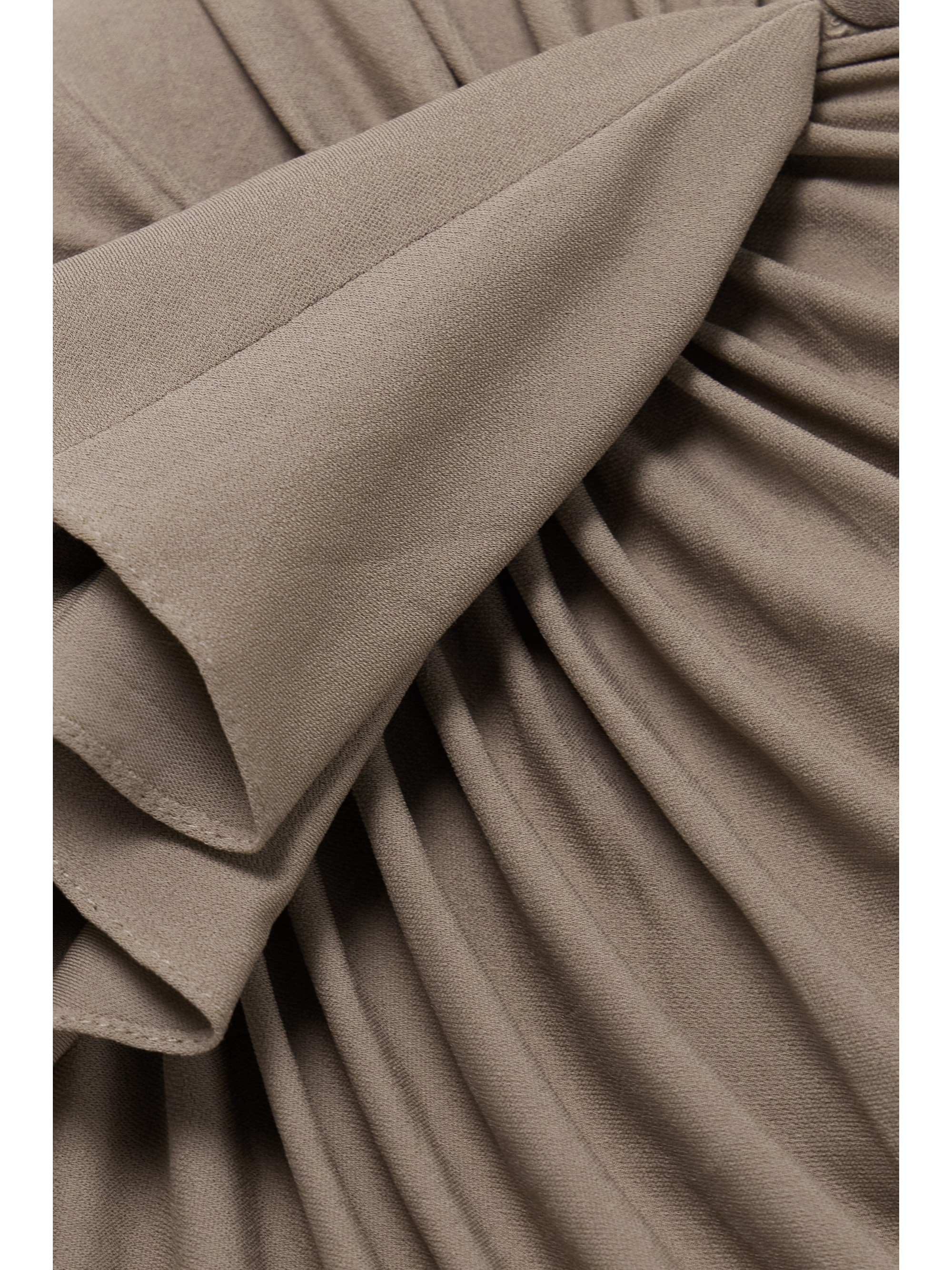 Alexandre Vauthier Asymmetric one-sleeve ruffled stretch-jersey maxi dress thumbnail