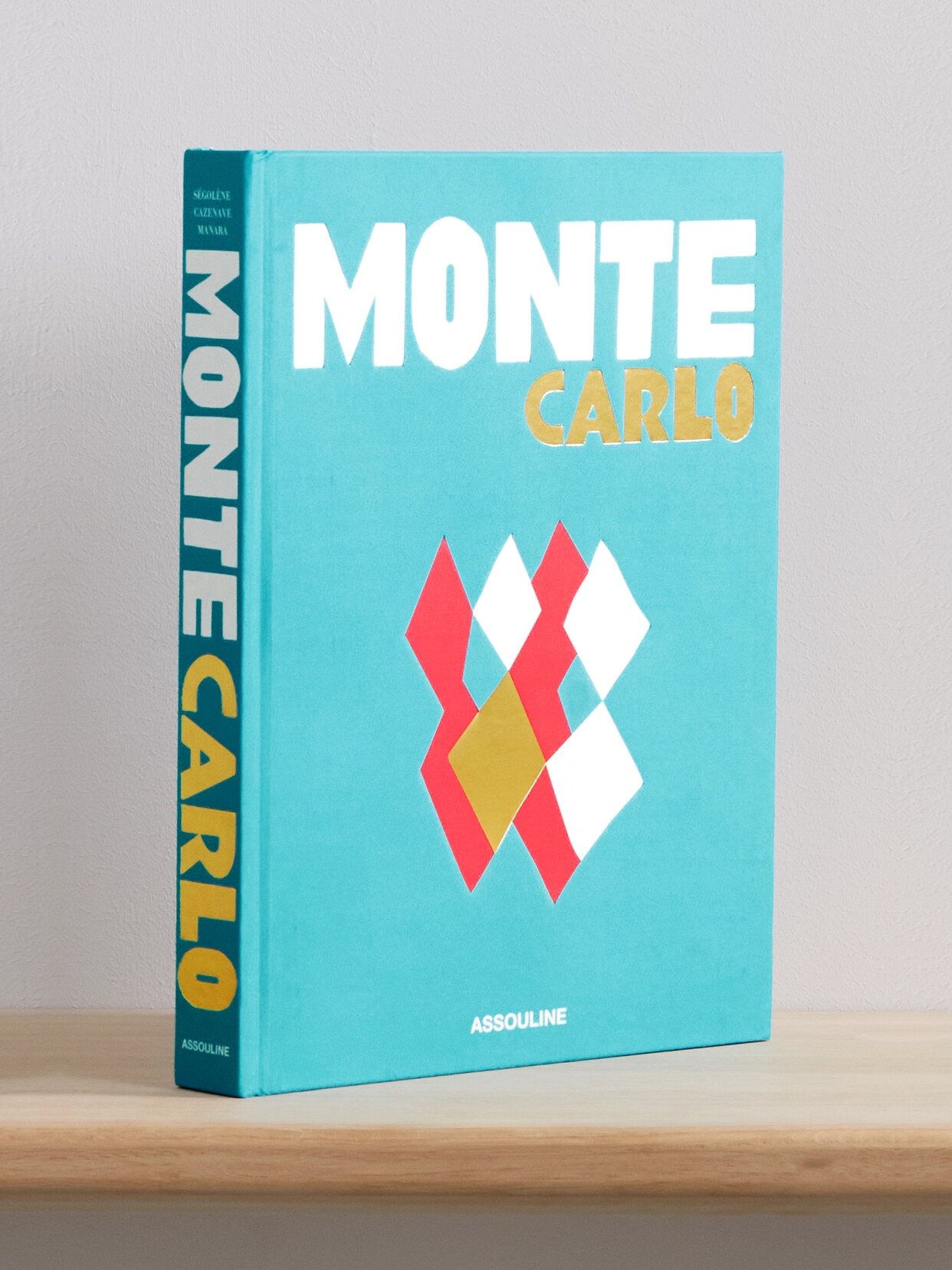 Assouline - Monte Carlo By Ségolène Cazenave Manara Hardcover Book - Blue