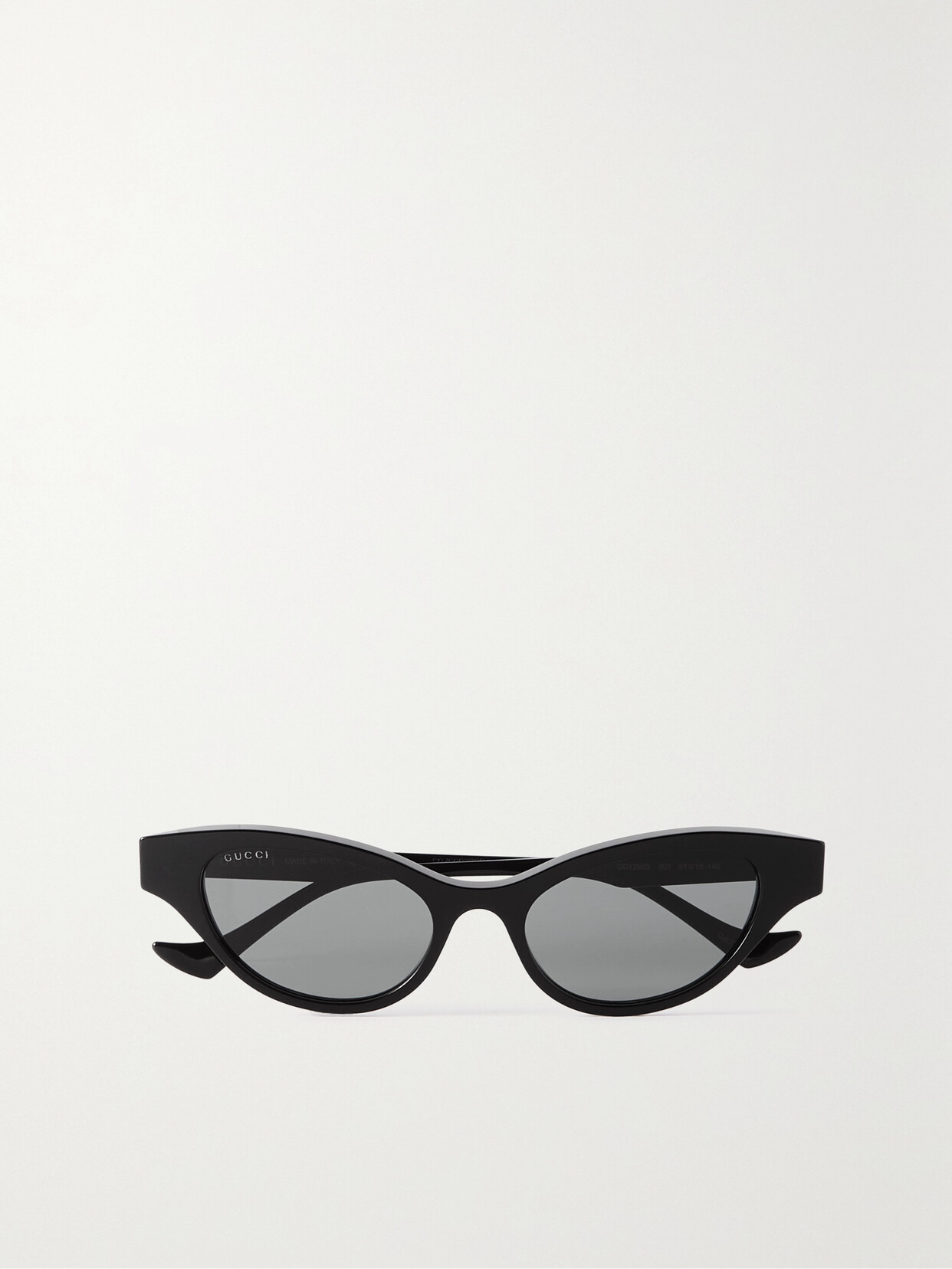 Gucci Eyewear Cat-eye Crystal-embellished Acetate Sunglasses