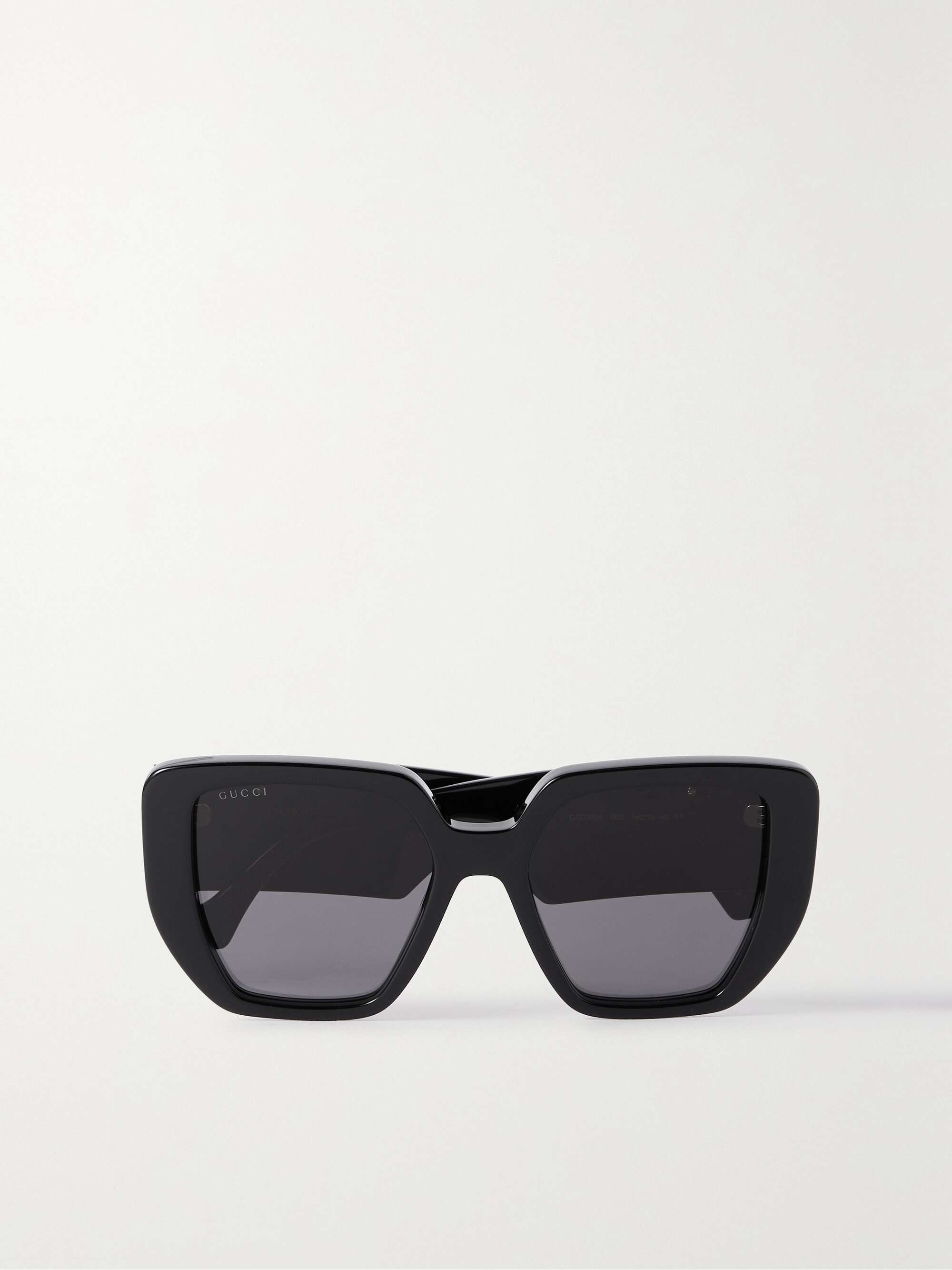 GUCCI EYEWEAR Oversized square-frame acetate sunglasses | NET-A-PORTER