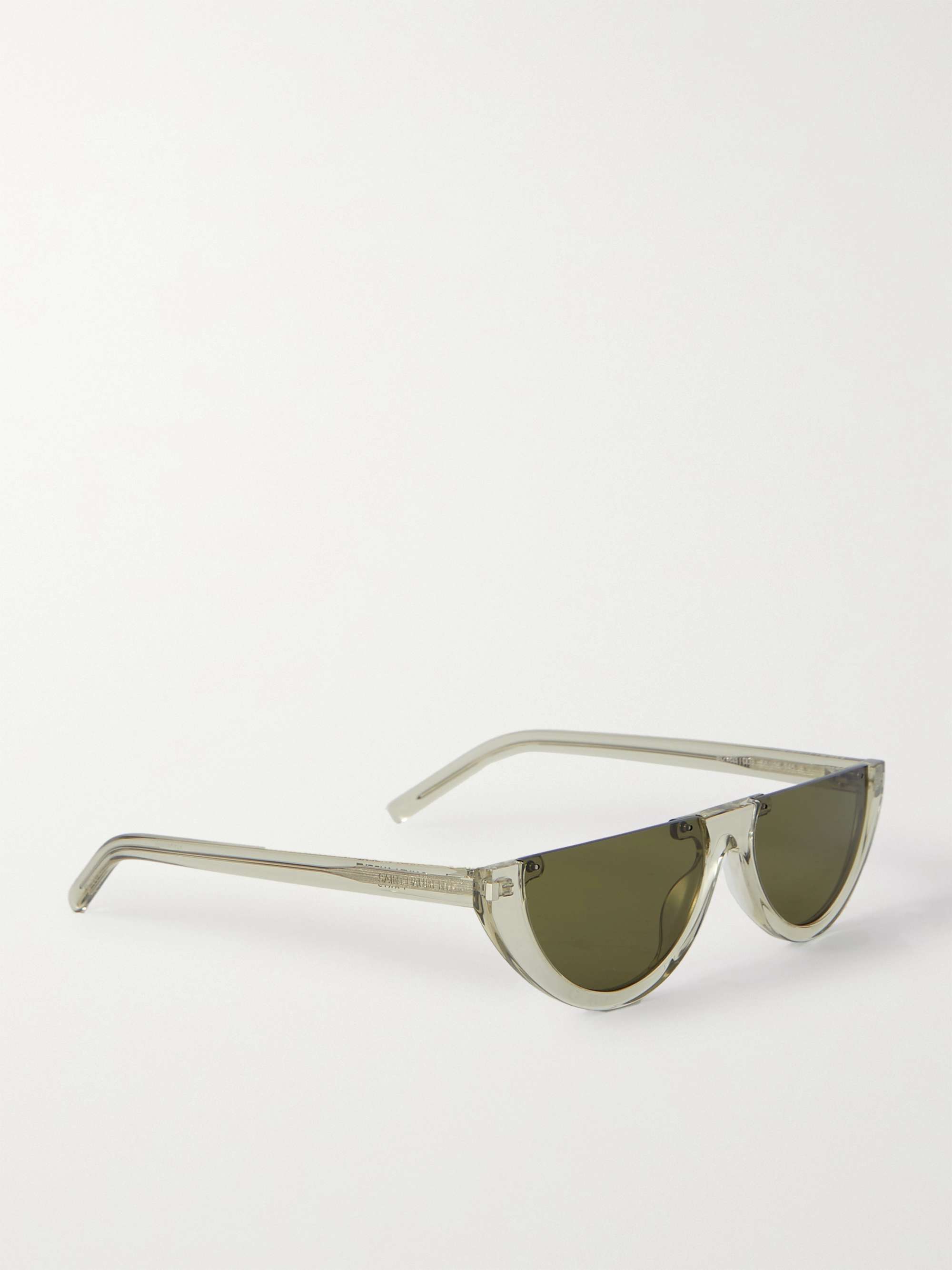 SAINT LAURENT EYEWEAR Cat-eye acetate sunglasses