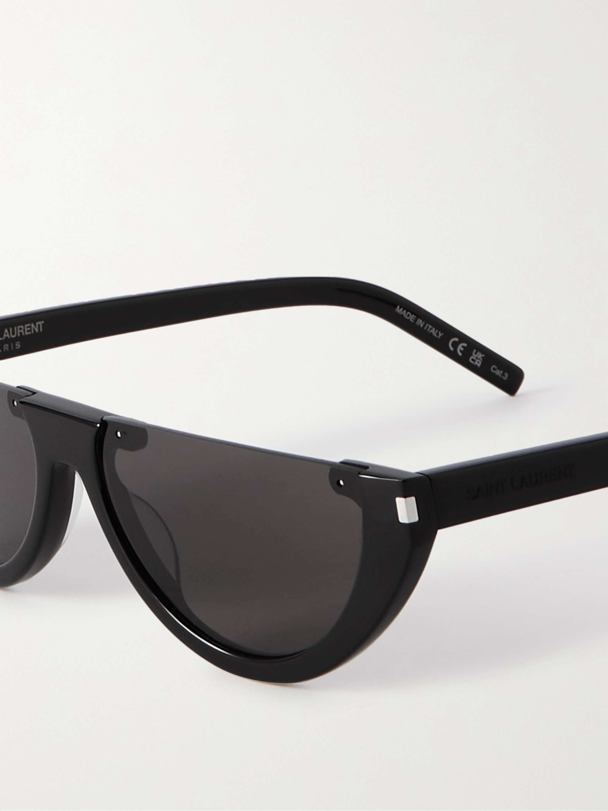 SAINT LAURENT EYEWEAR Cat-eye acetate sunglasses