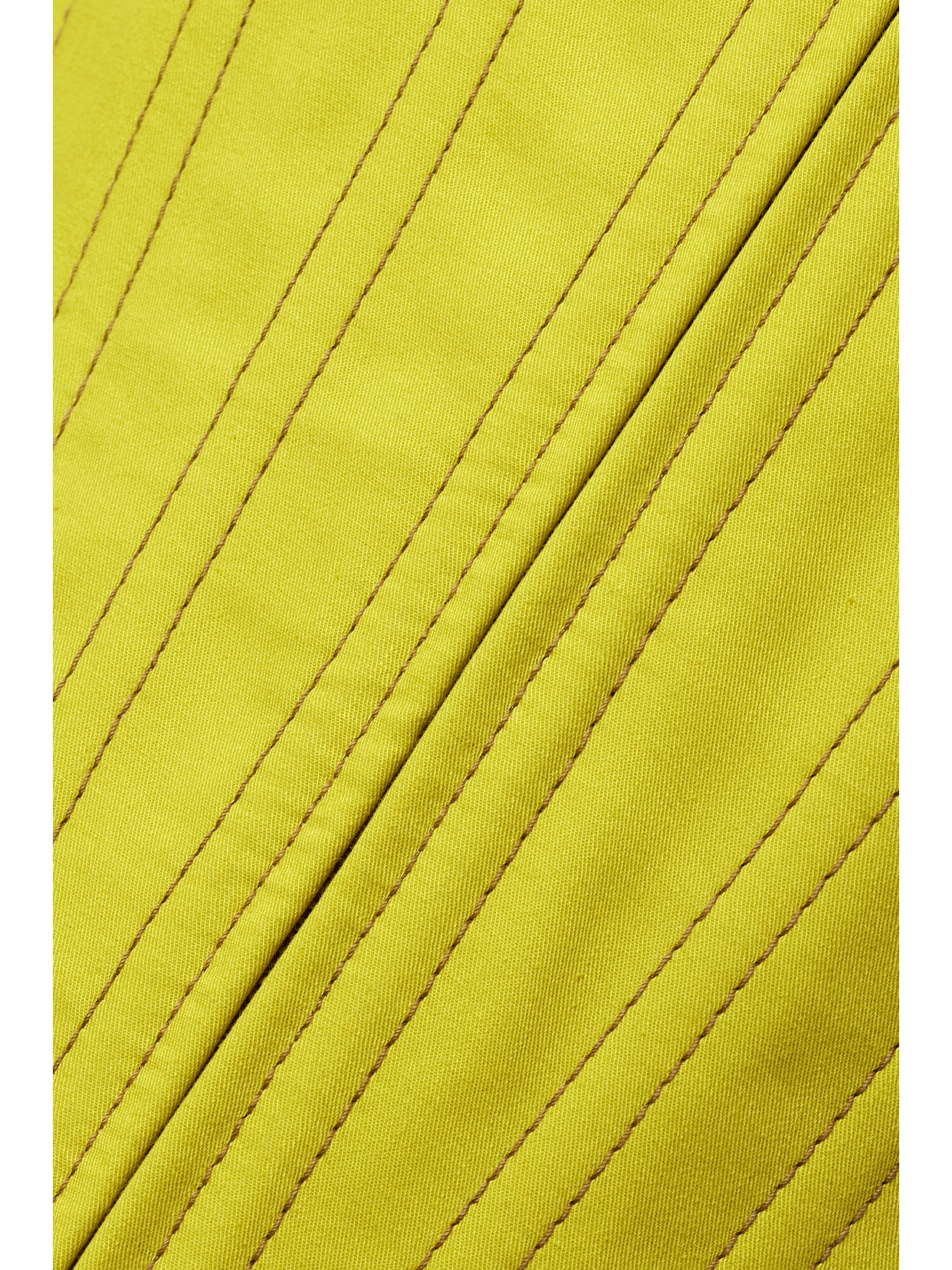 Stay Cotton-Twill Bustier Top