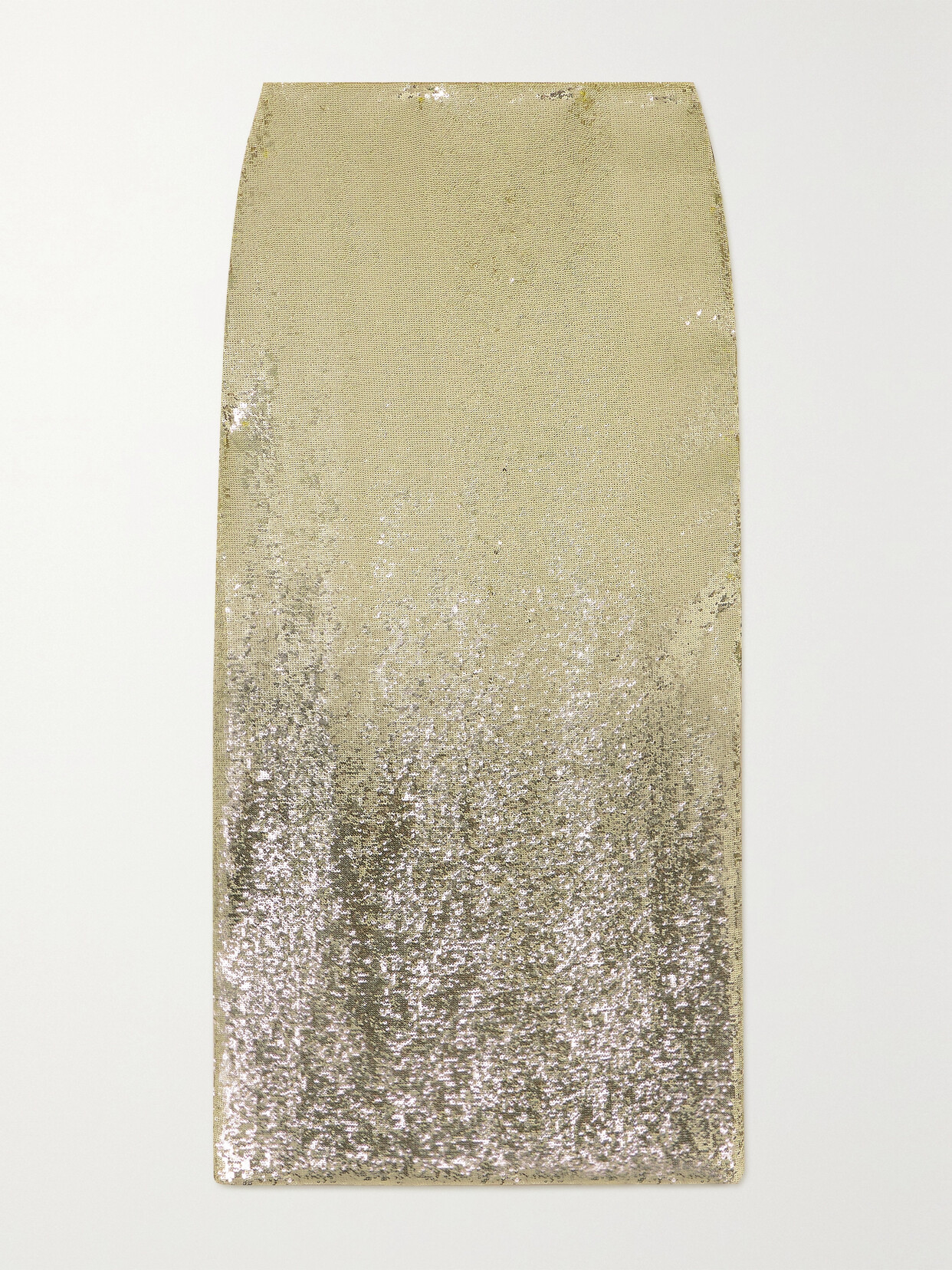 GAUCHERE - Sequined Tulle Midi Skirt - Gold