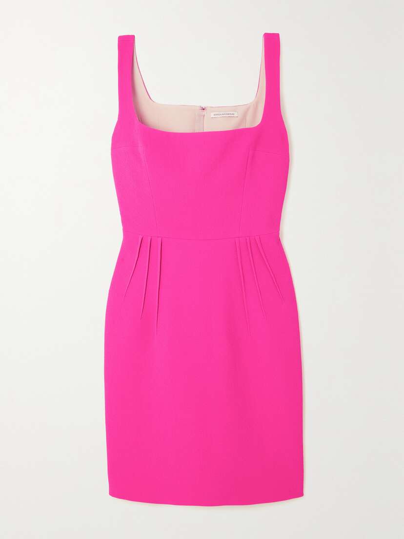 Emilia Wickstead Salma Crepe Mini Dress - UK 18