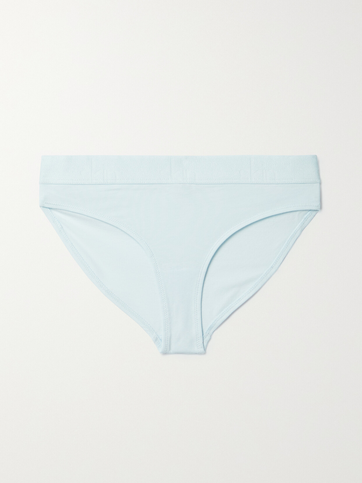 Shop Skin + Net Sustain Hadlee Stretch Organic Pima Cotton Briefs In Blue