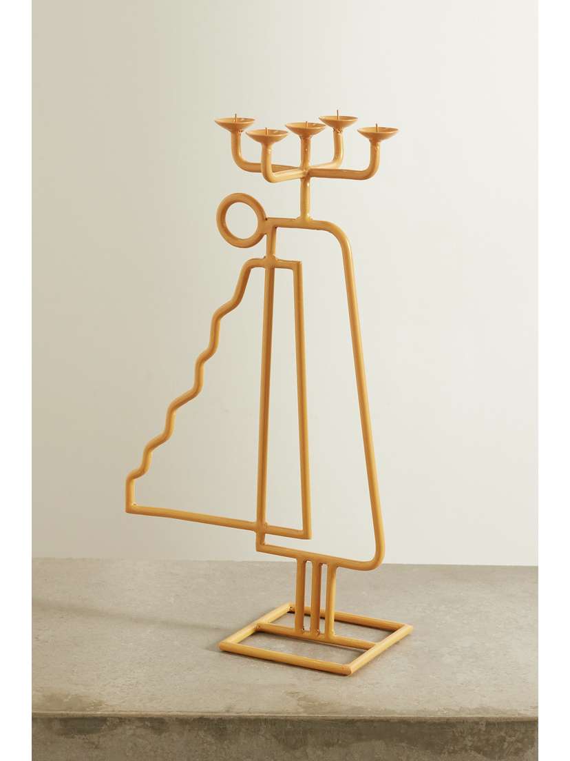 LRNCE Afiaa 2 Wrought Iron Candle Holder