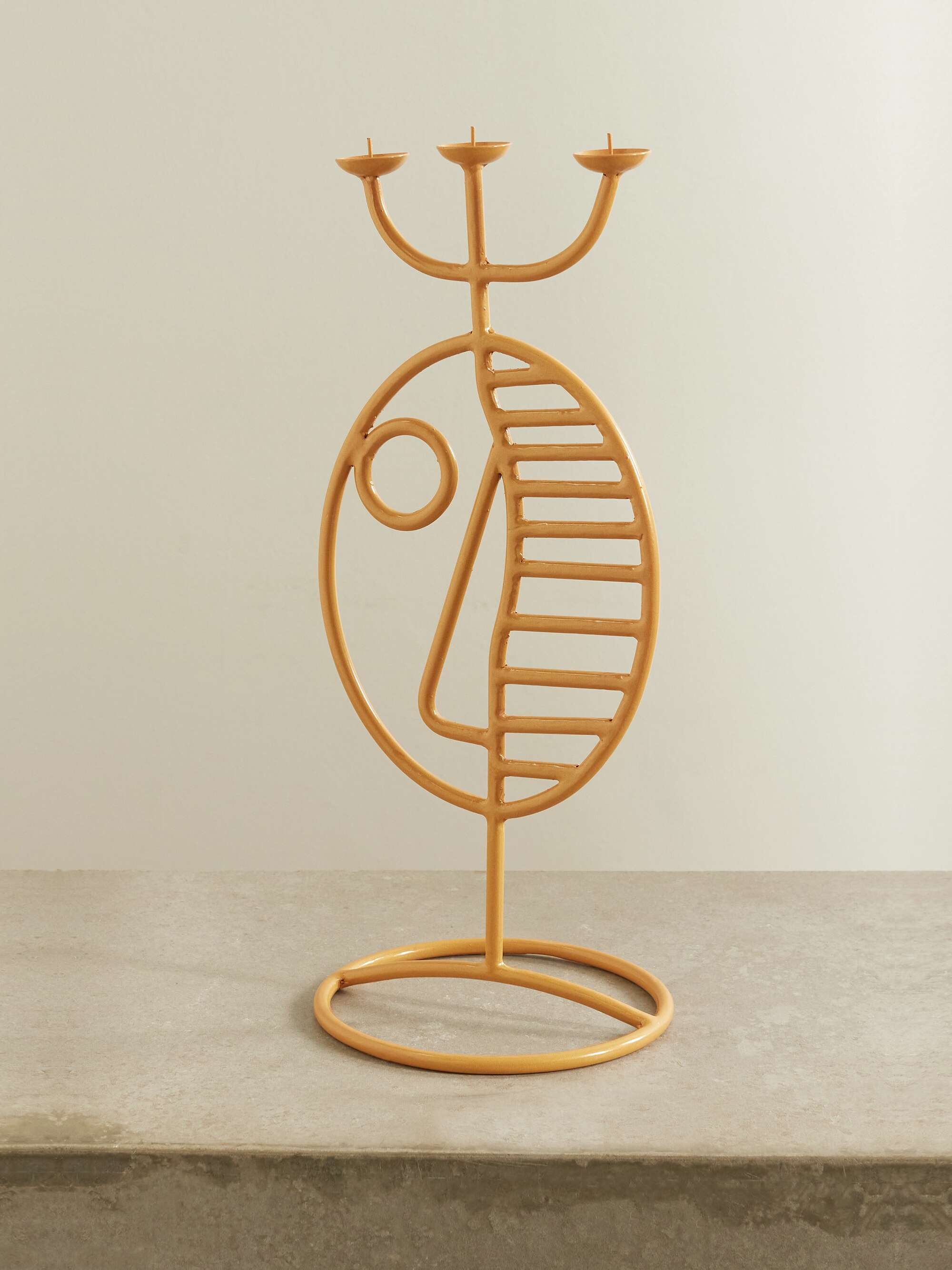 LRNCE Afiaa 1 wrought iron candle holder