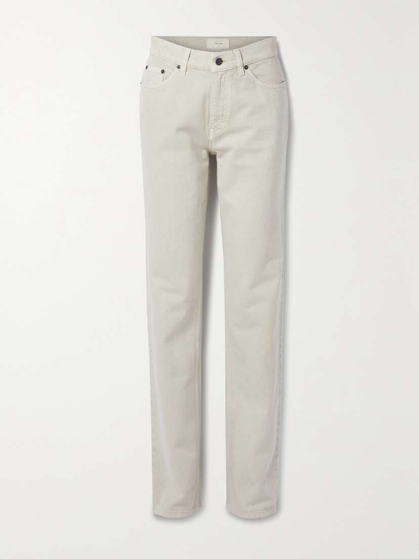 The Row Carlton High-rise Straight-leg Jeans