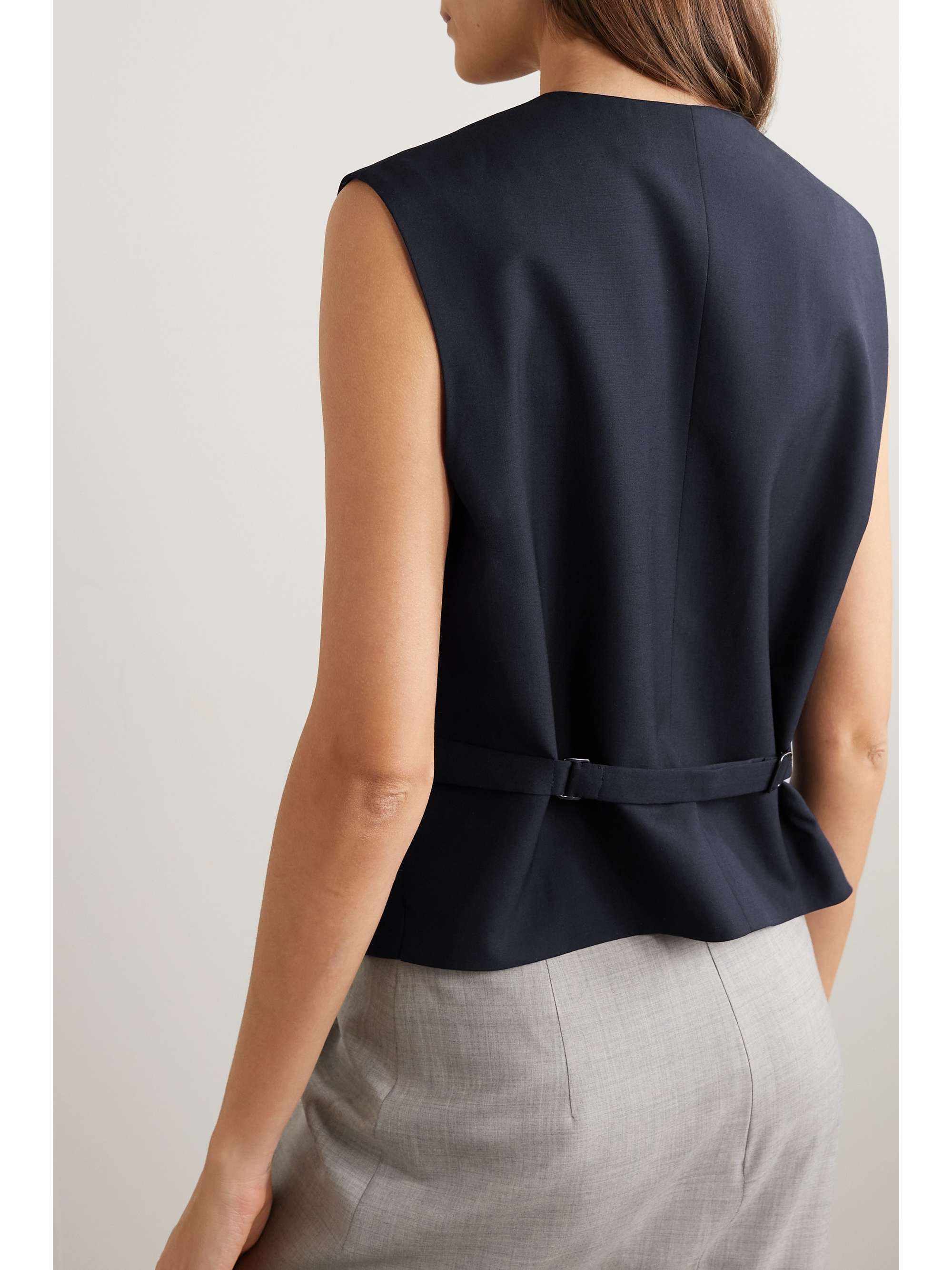 THE ROW Wool vest