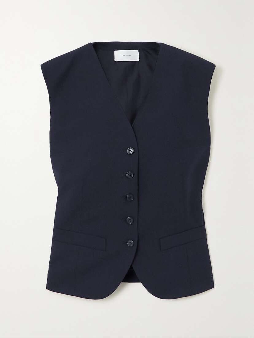 The Row Wool Vest