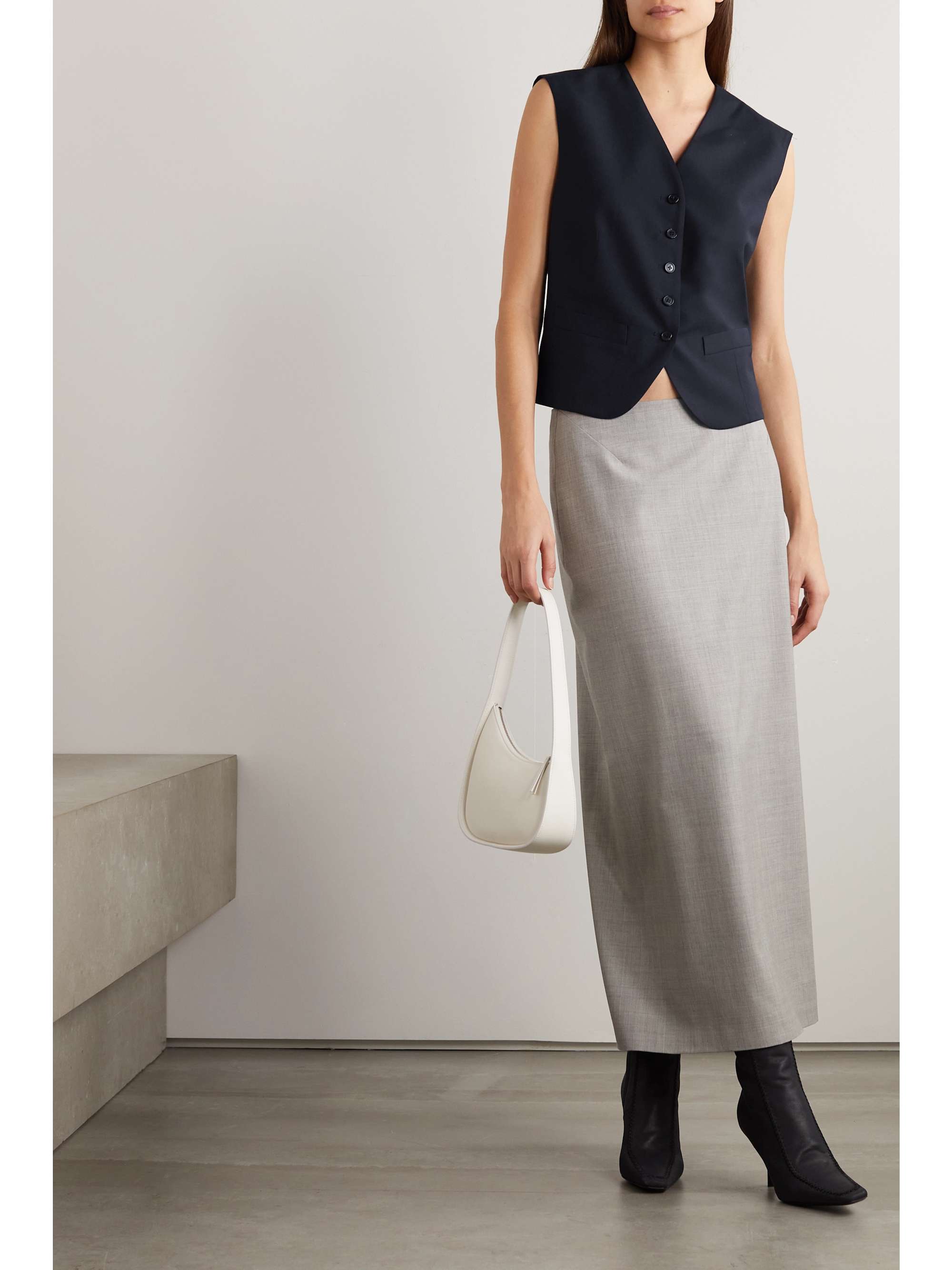 THE ROW Wool vest