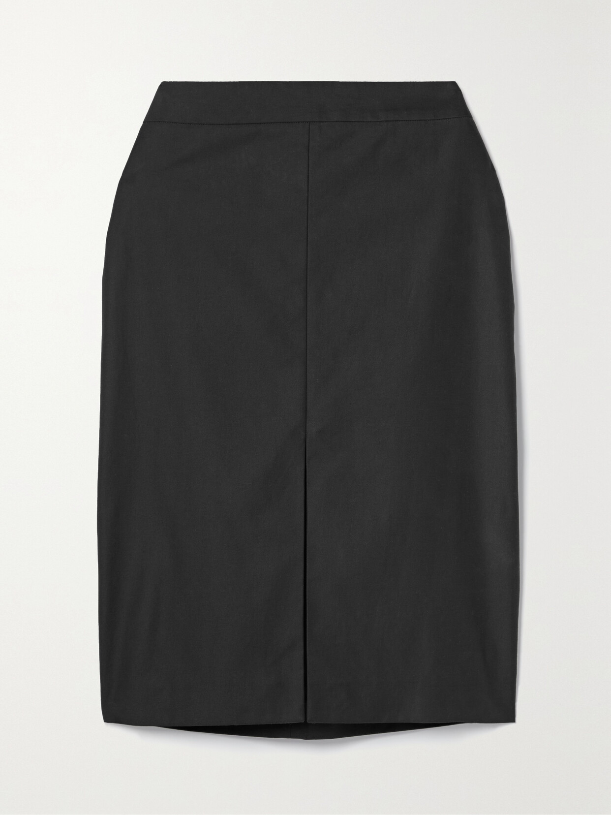 The Row - Benson Cotton-blend Twill Skirt - Black