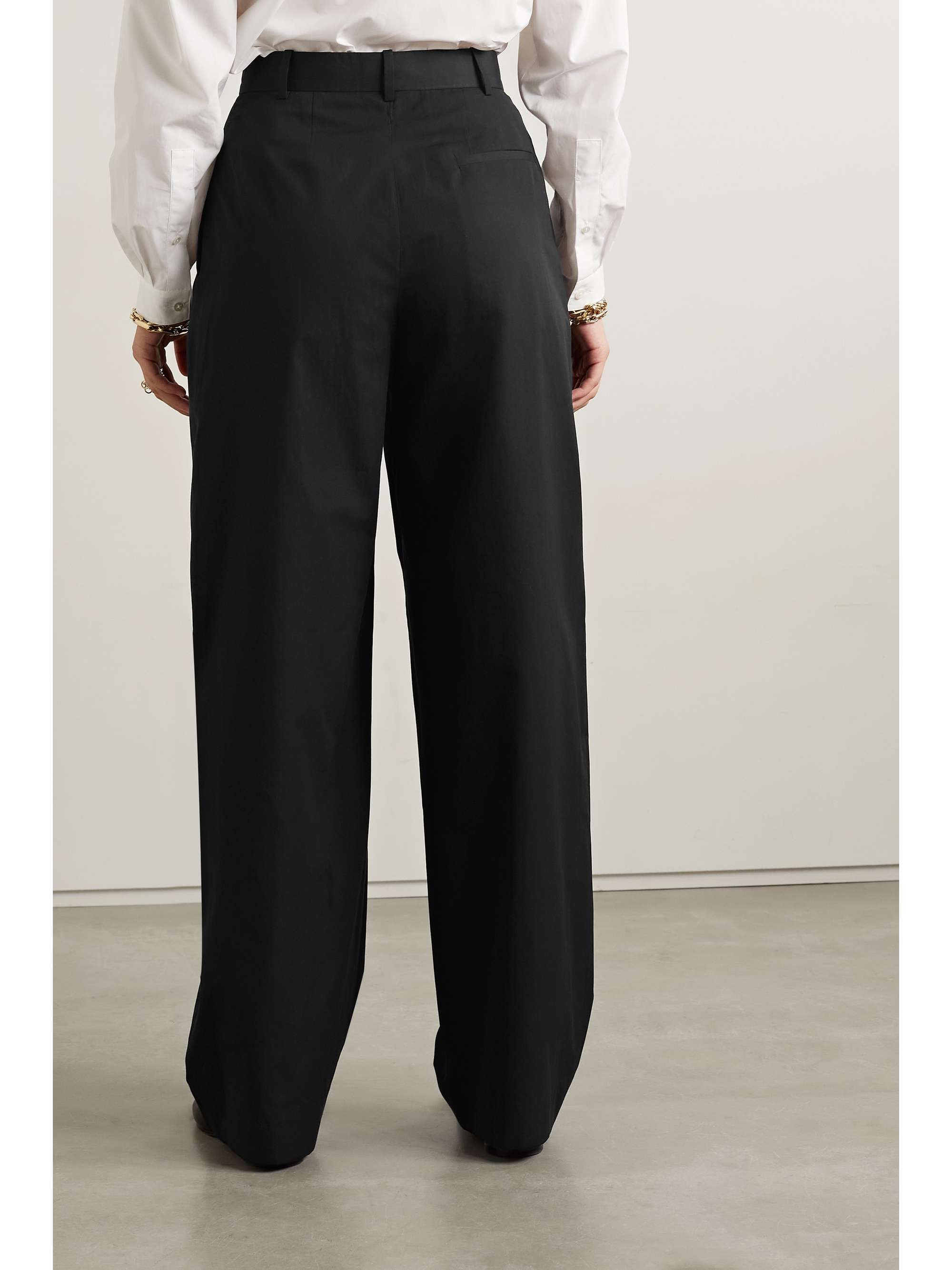 THE ROW Bufus wool straight-leg pants