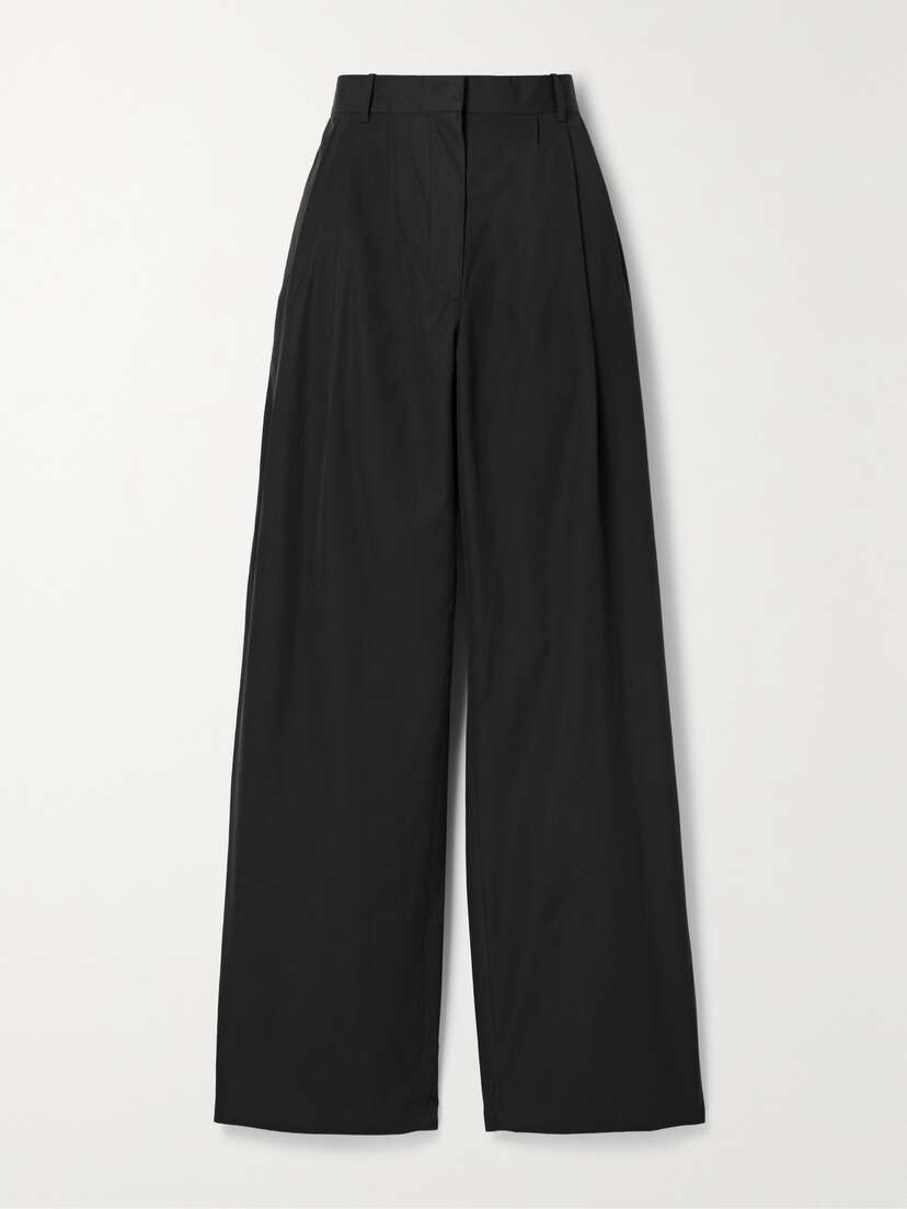 The Row — Bufus wool straight-leg pants
