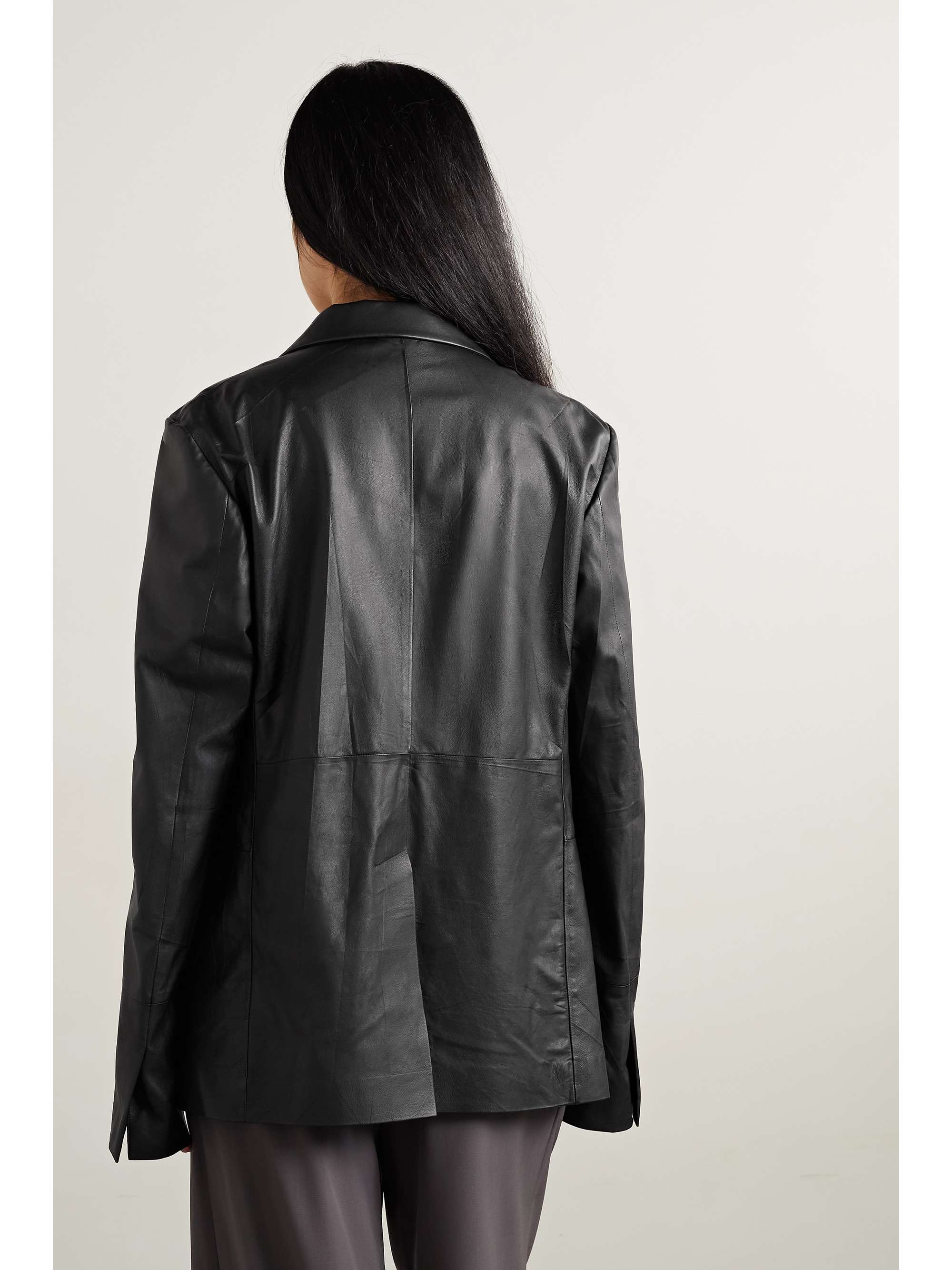 THE ROW Boice leather jacket