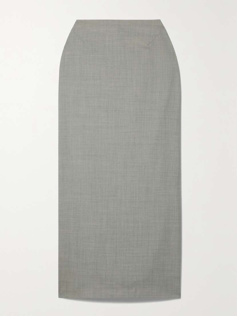 The Row Berth Wool Maxi Skirt
