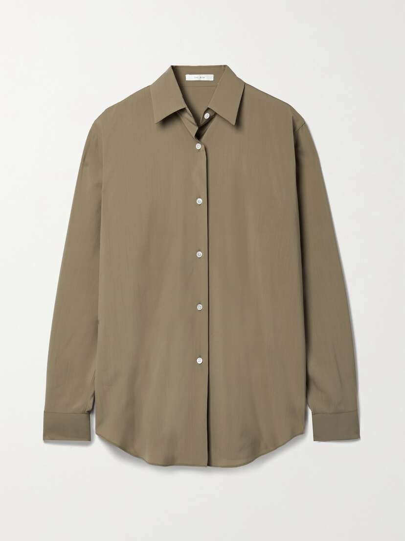 The Row Blaga Wool Shirt - x large