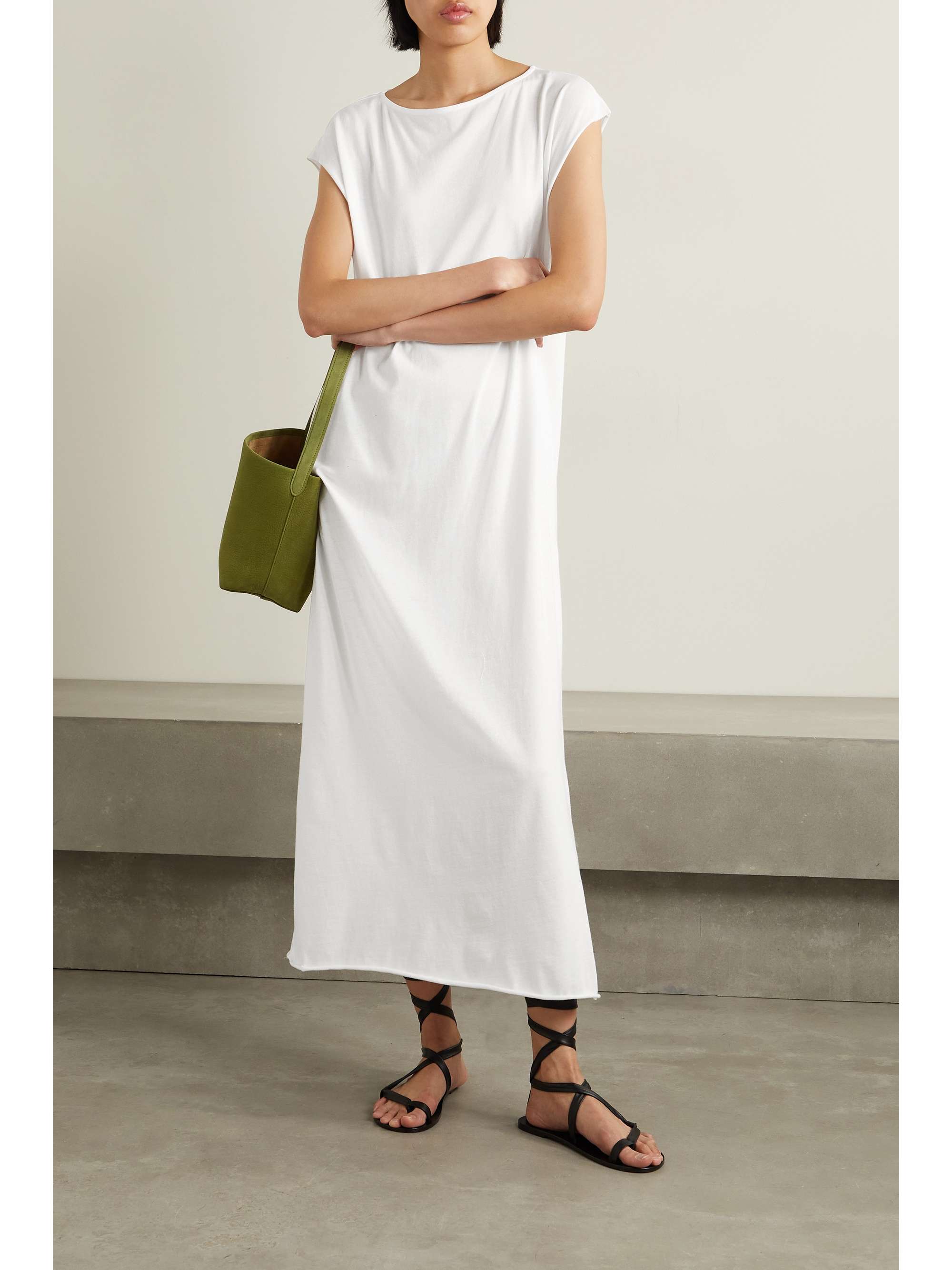 THE ROW Rita cotton-jersey maxi dress | NET-A-PORTER