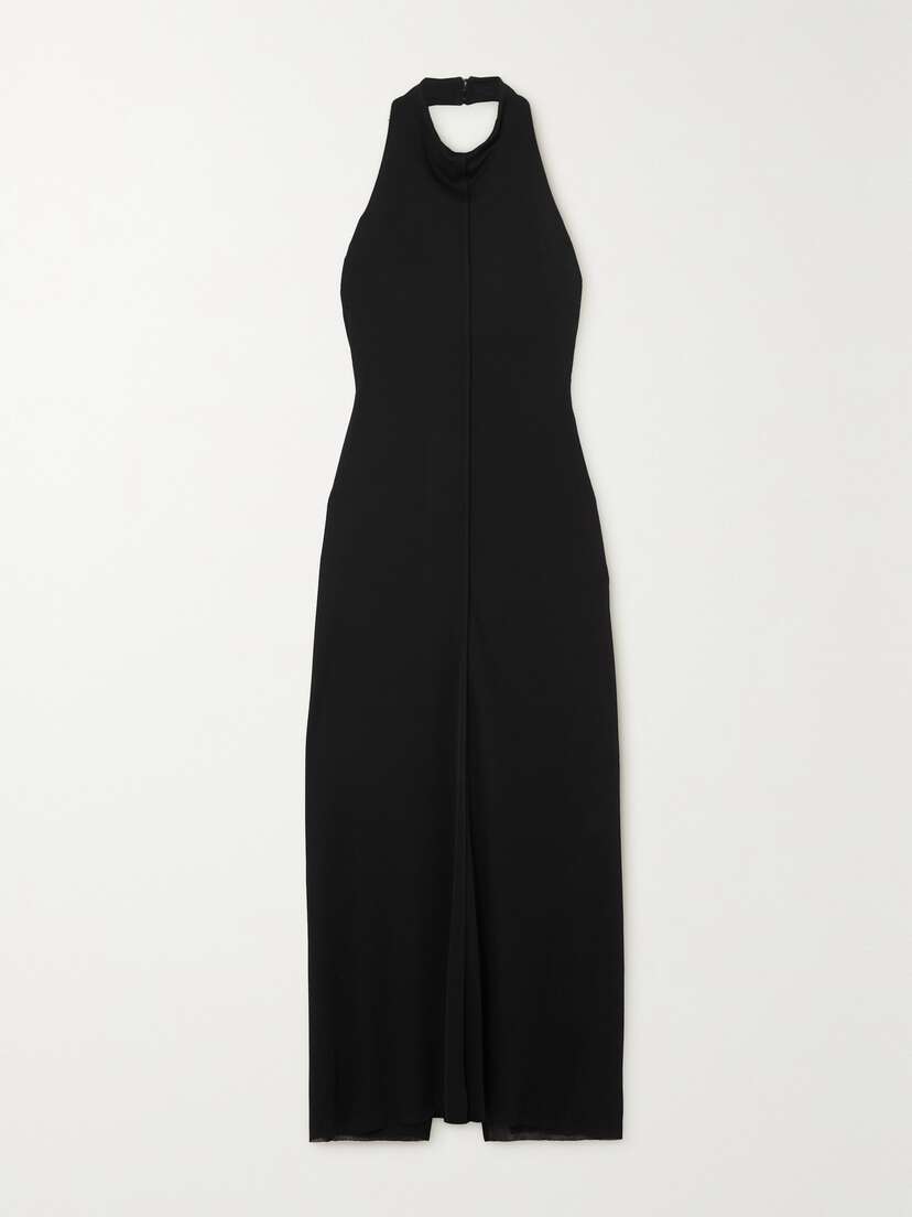 The Row Brynlee Open-back Jersey Midi Dress