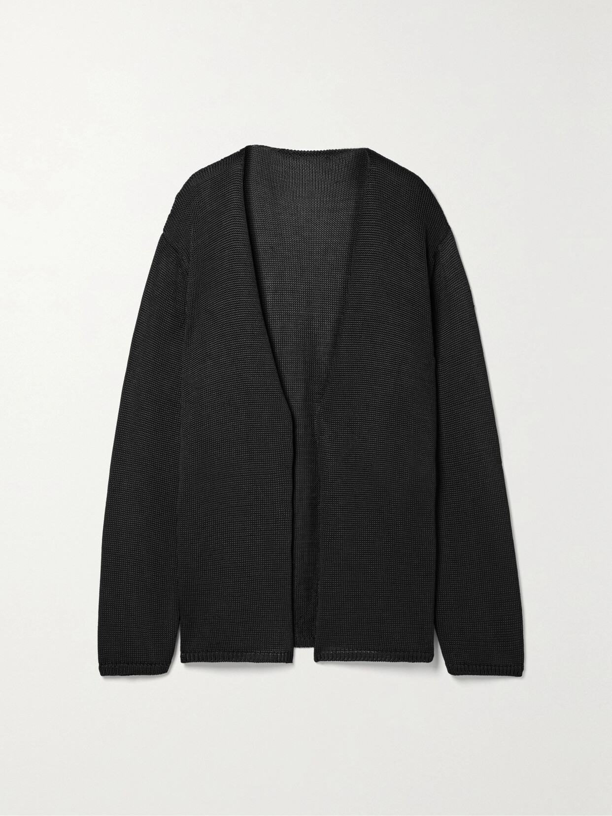 The Row - Cangas Knitted Cardigan - Black