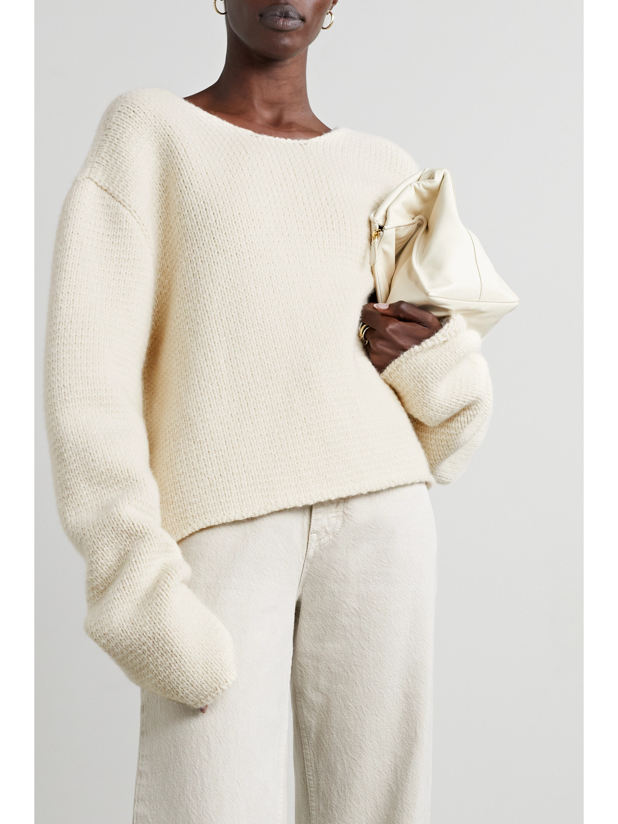 Iri Cropped Cashmere Sweater