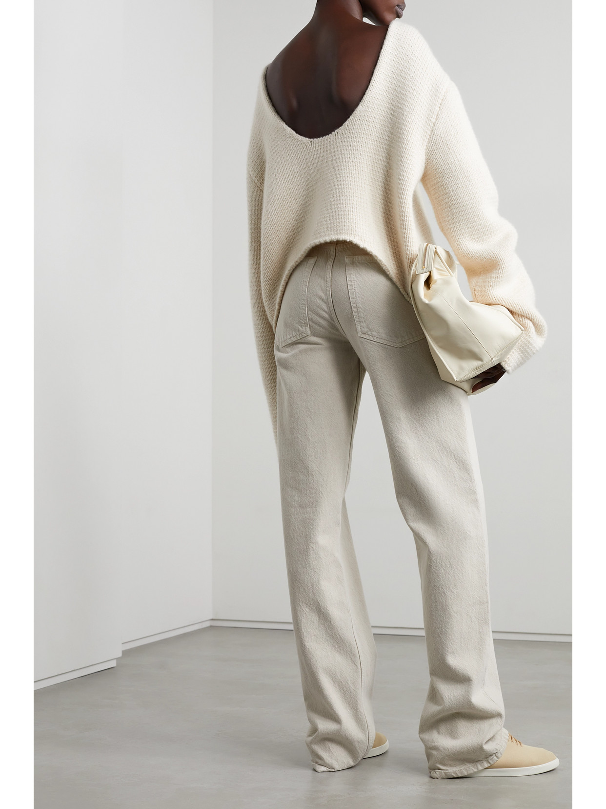 Iri Cropped Cashmere Sweater