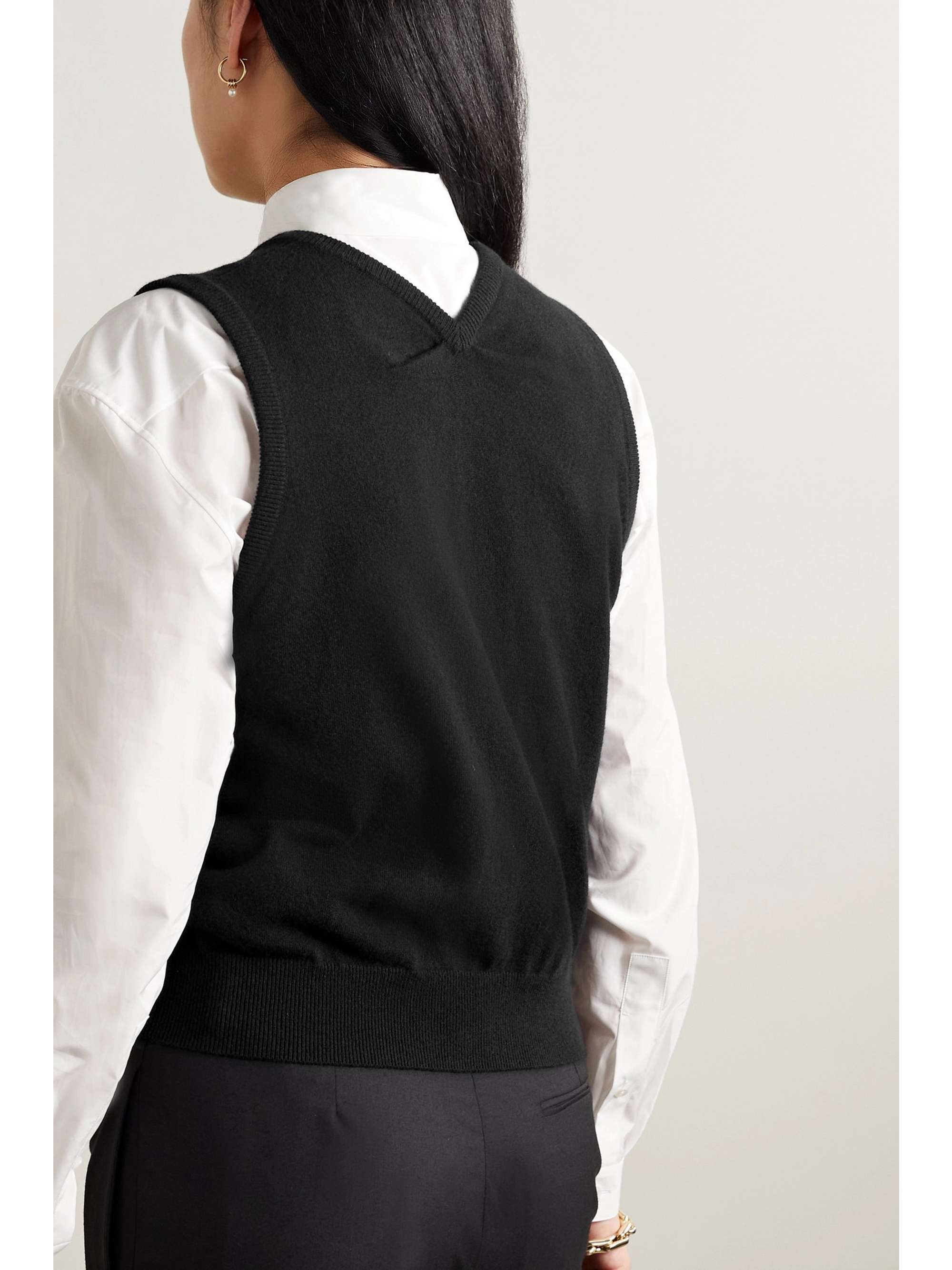 THE ROW Garay cashmere vest