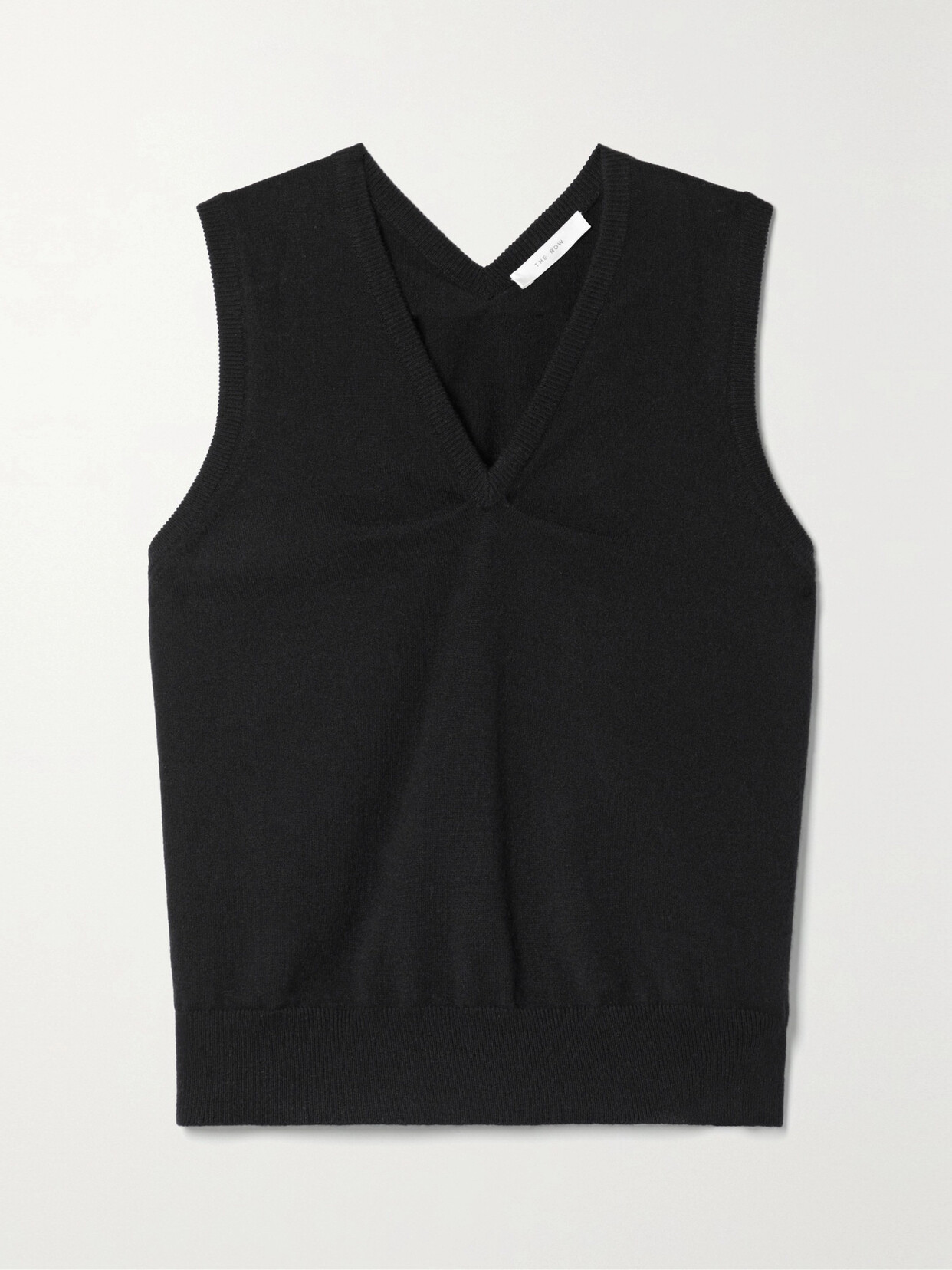 The Row - Garay Cashmere Vest - Black