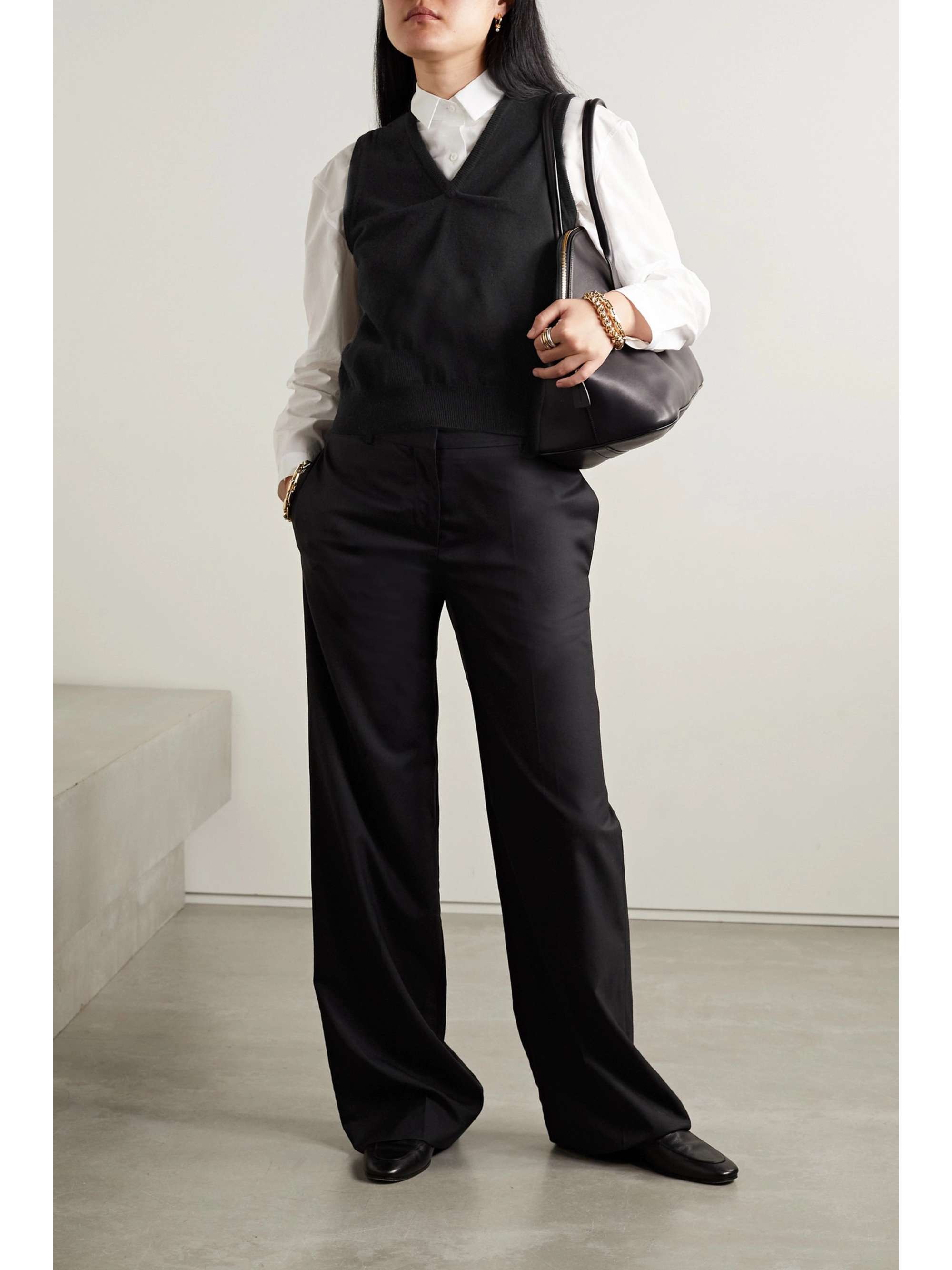 THE ROW Garay cashmere vest