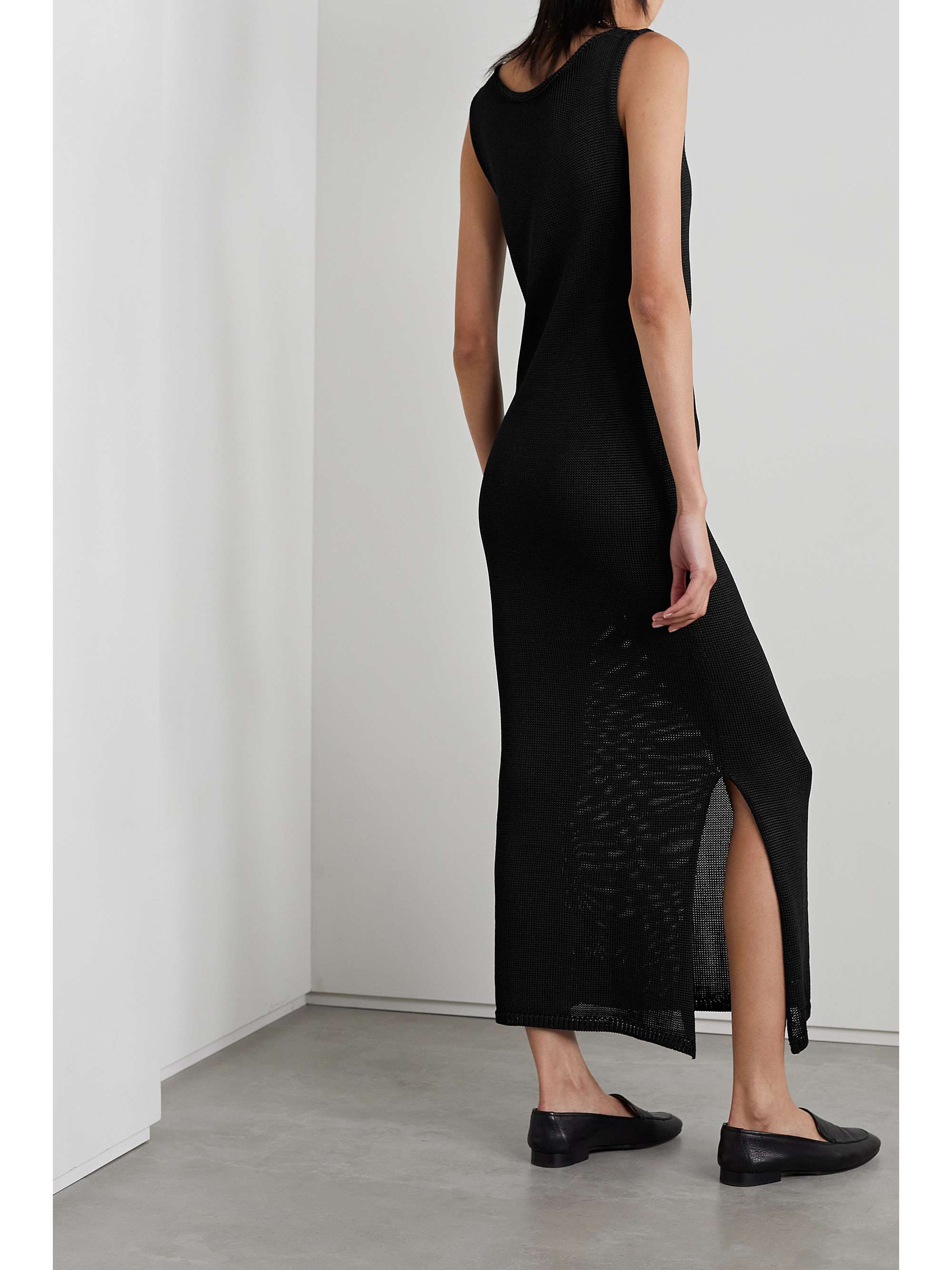 THE ROW Maldo Midikleid aus Strick