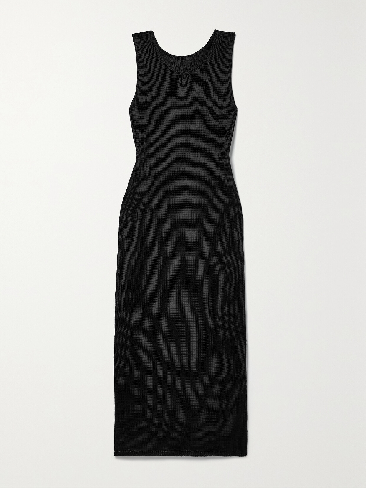 The Row - Maldo Knitted Midi Dress - Black