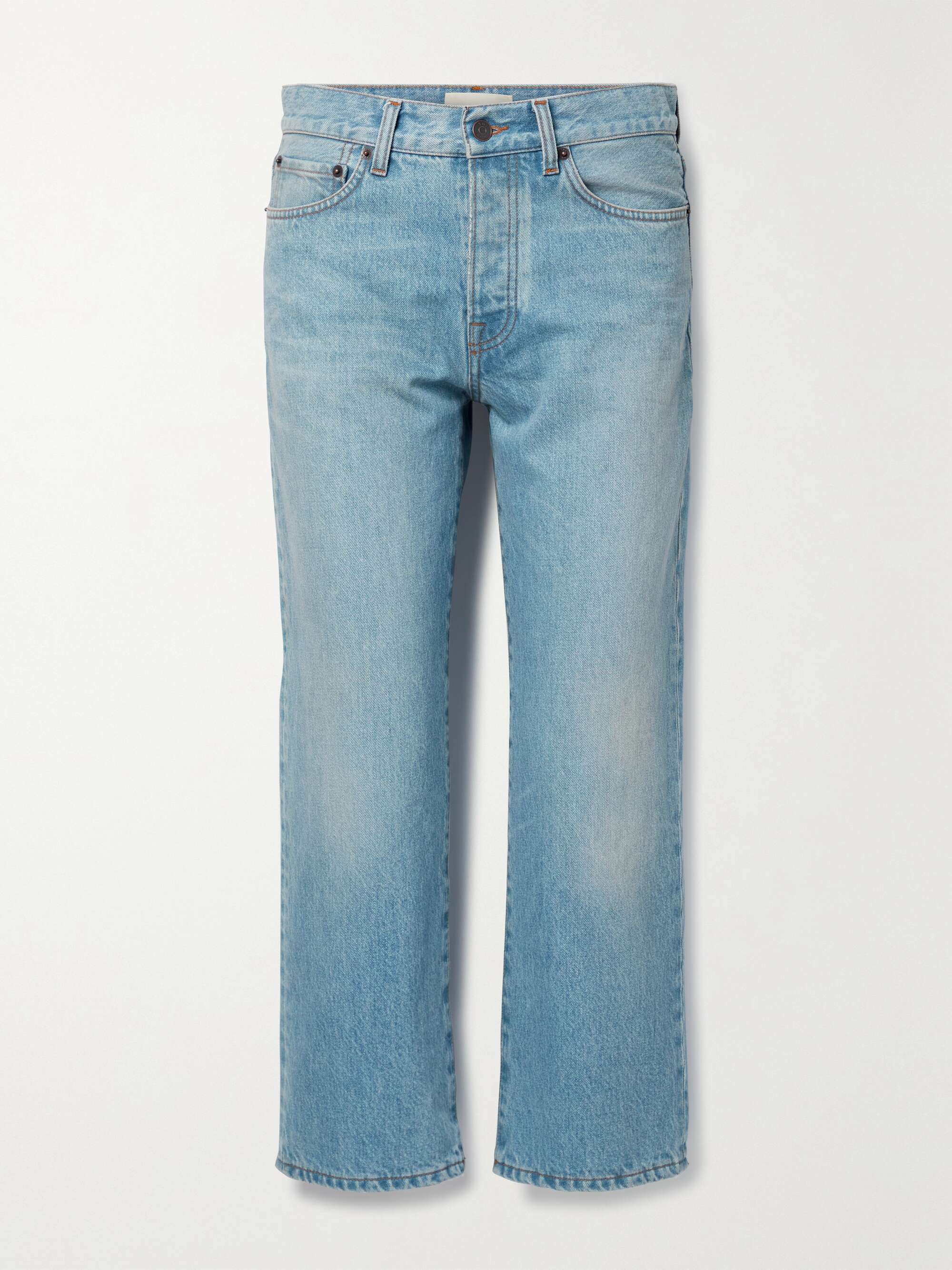 THE ROW Lesley cropped high-rise flared jeans | NET-A-PORTER