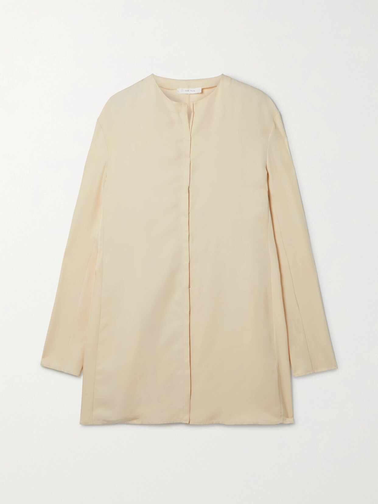 The Row - Berilla Twill Blouse - Neutrals