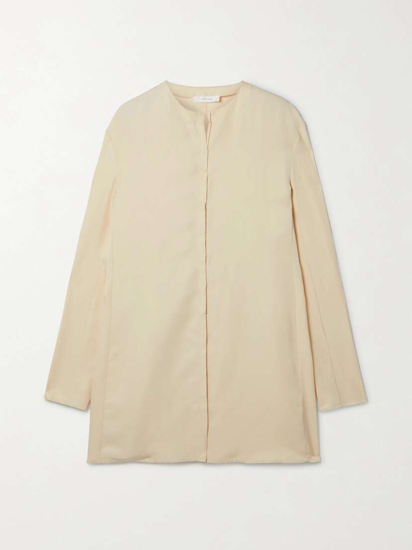 The Row Berilla Twill Blouse