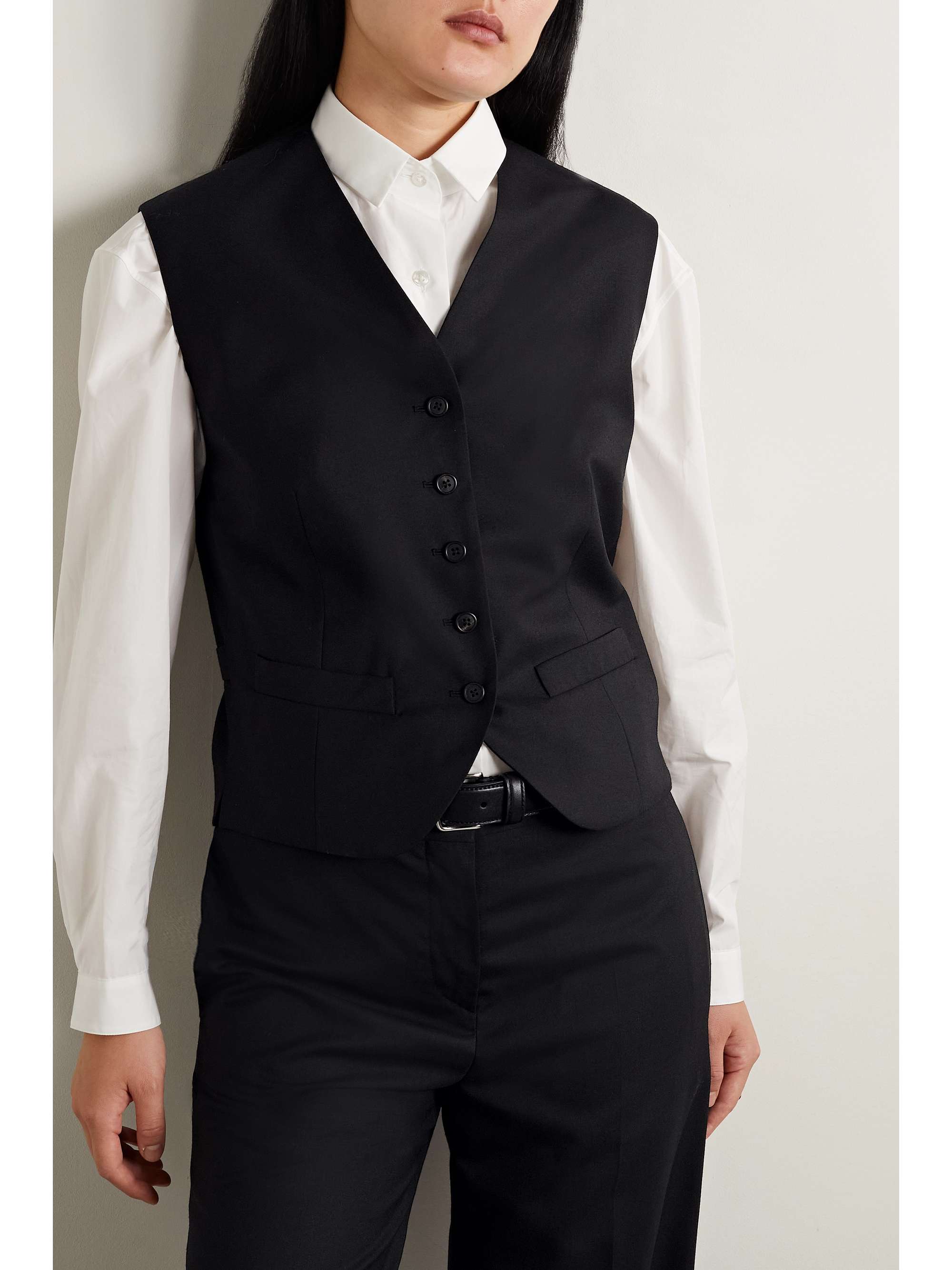 THE ROW Wool vest