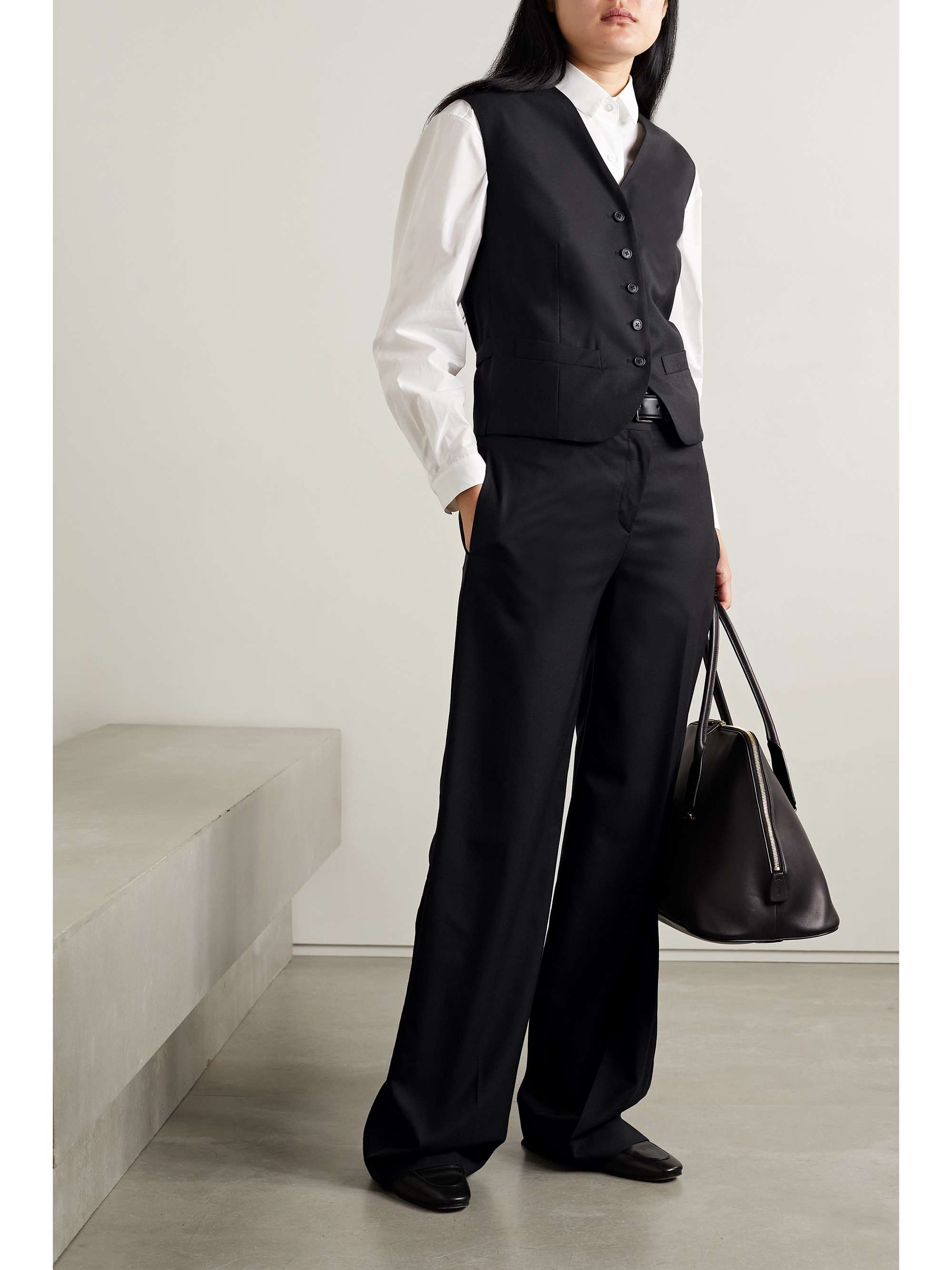 THE ROW Wool vest