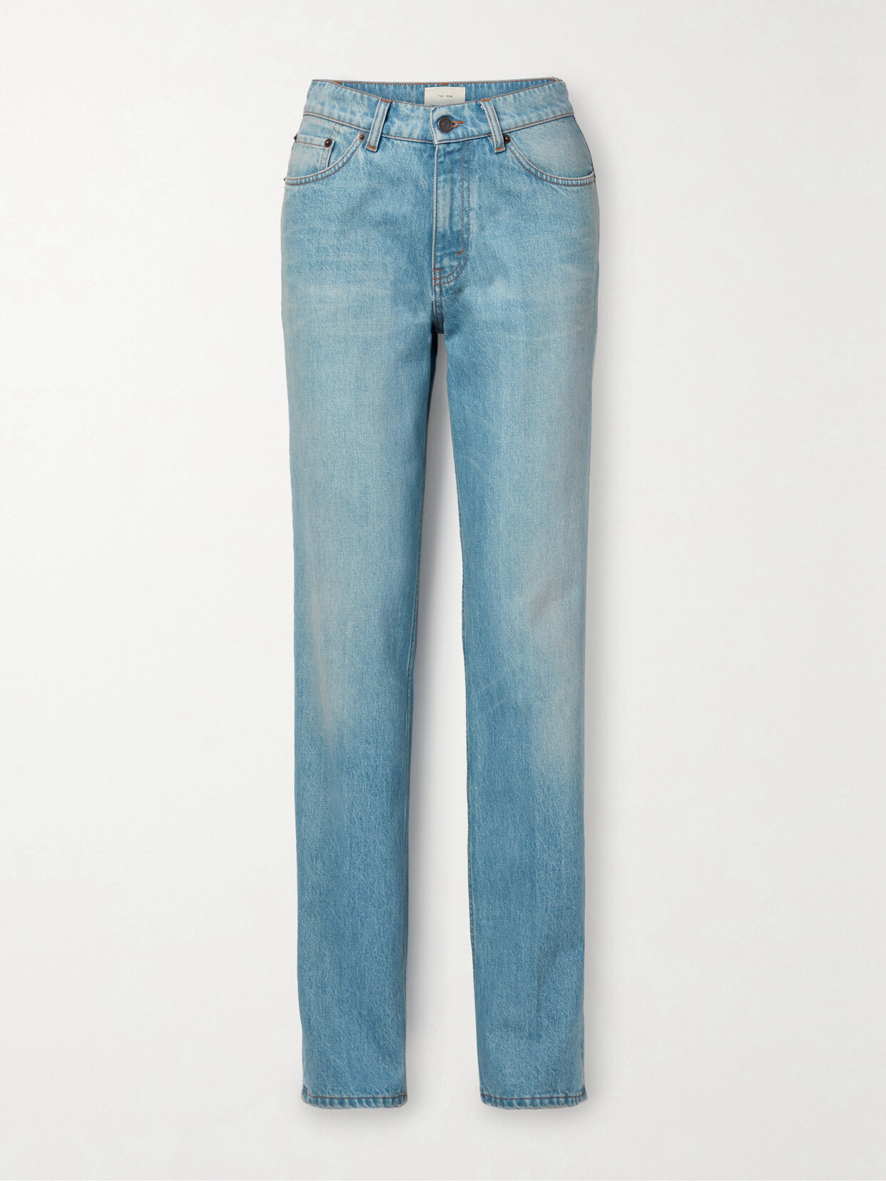 The Row - Carlton High-rise Straight-leg Jeans - Blue