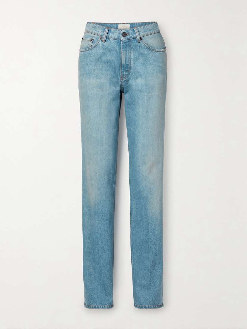 The Row Carlton High-rise Straight-leg Jeans