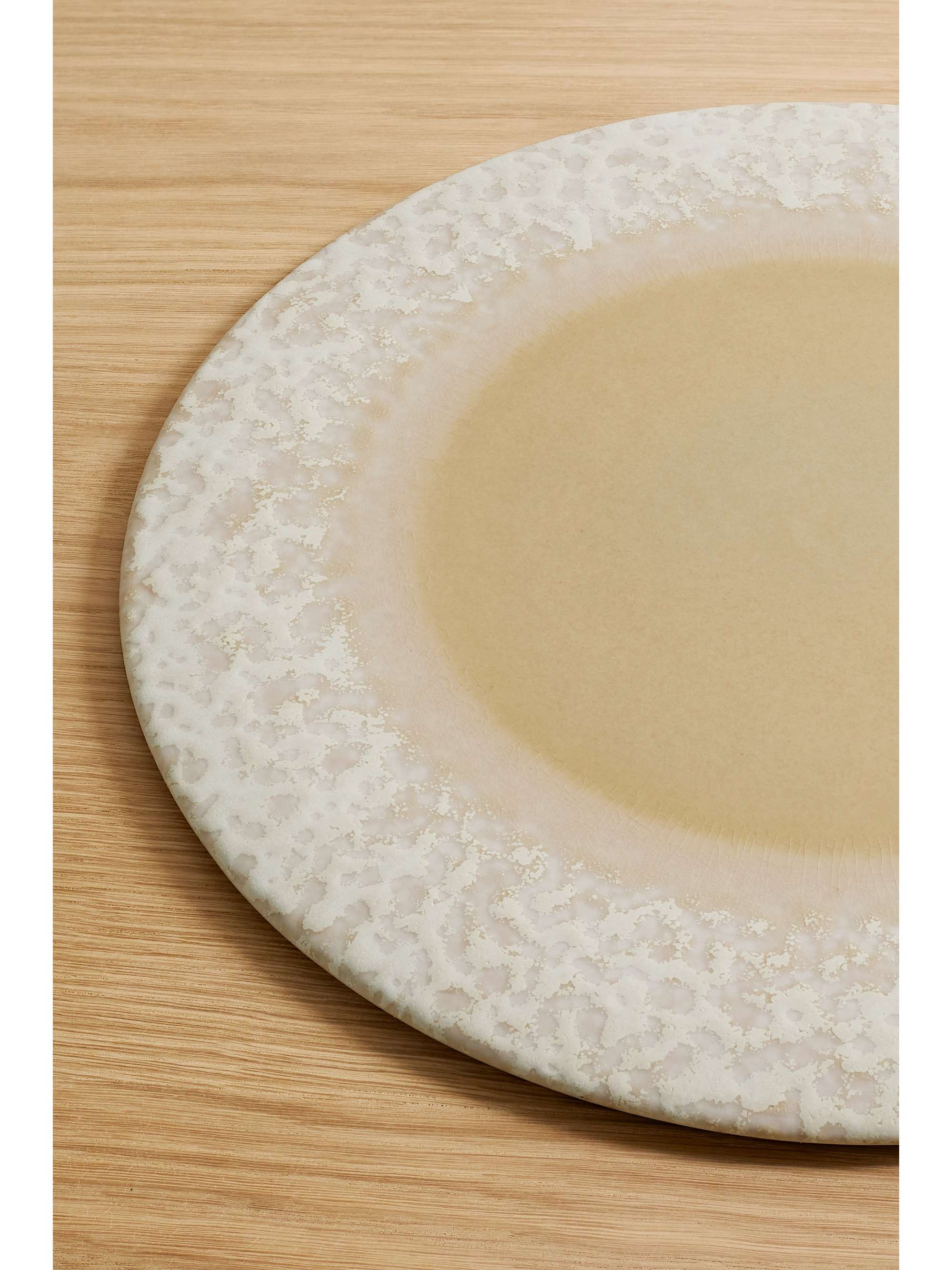 L'OBJET Terra 37cm porcelain charger plate