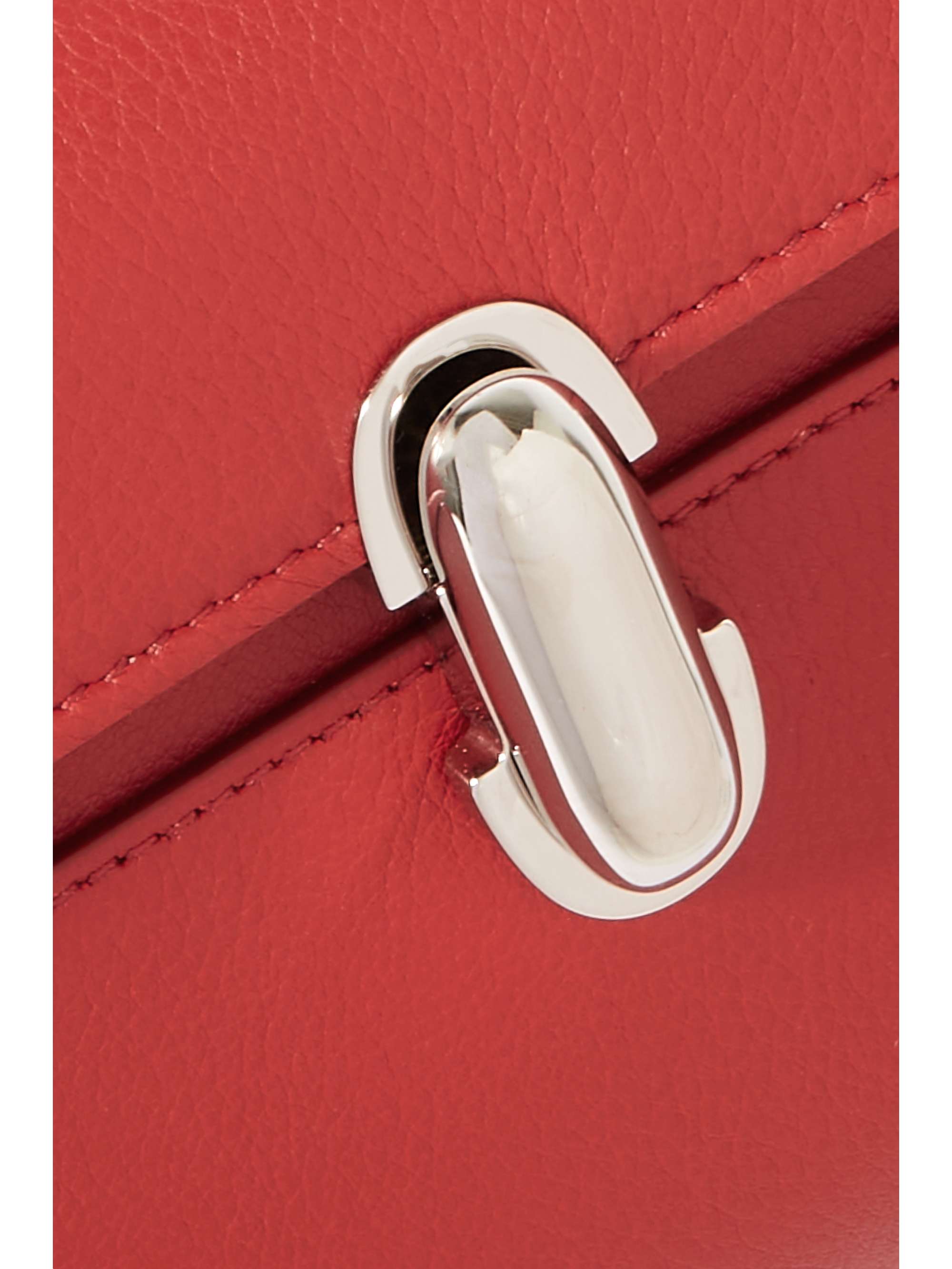 SAVETTE Symmetry Pochette leather tote