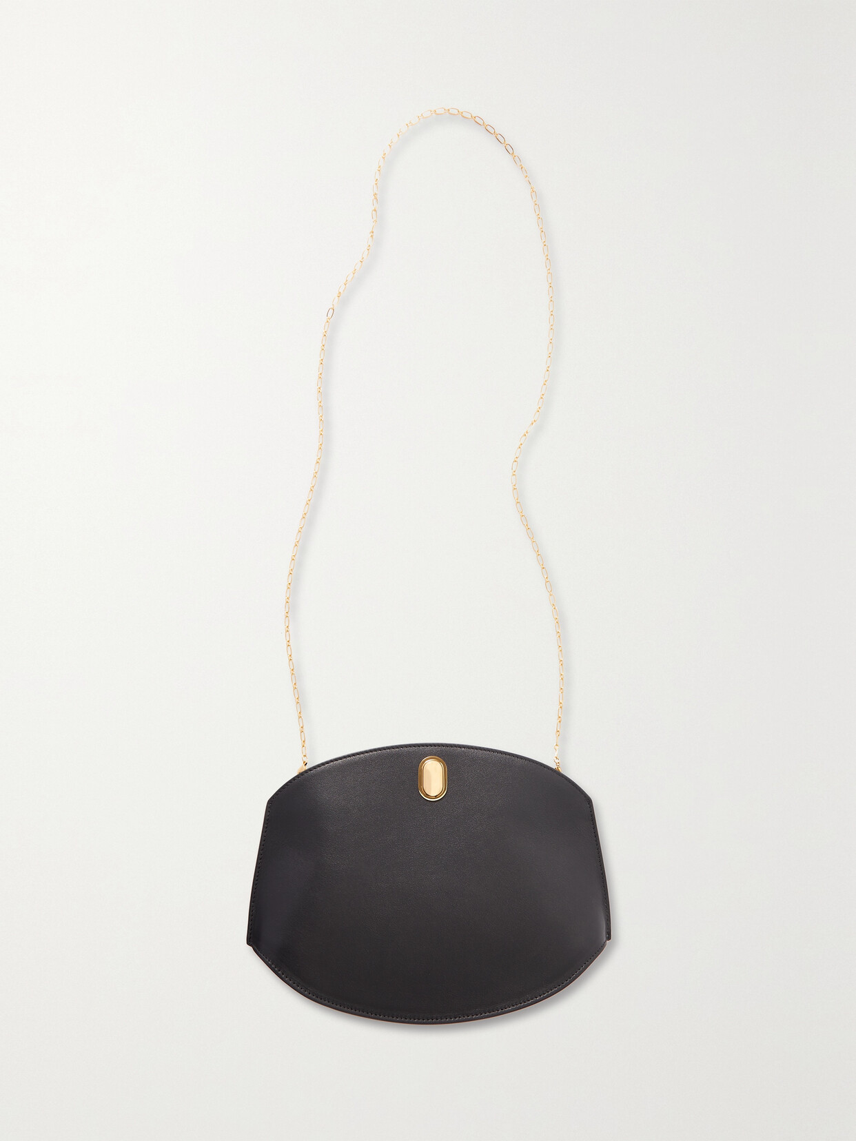 Savette - Tondo Leather Shoulder Bag - Black