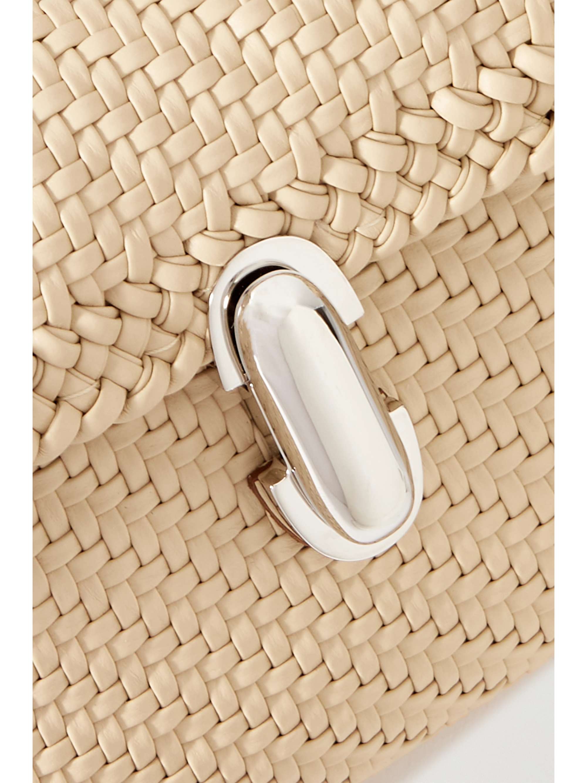 SAVETTE Symmetry Pochette leather tote